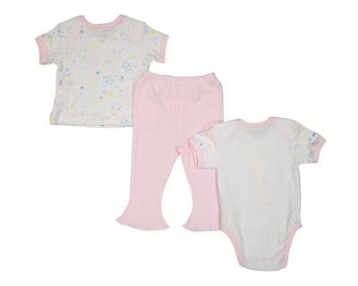 Foto 2 | Conjunto para Bebé Niña Baby Colors 3 Piezas