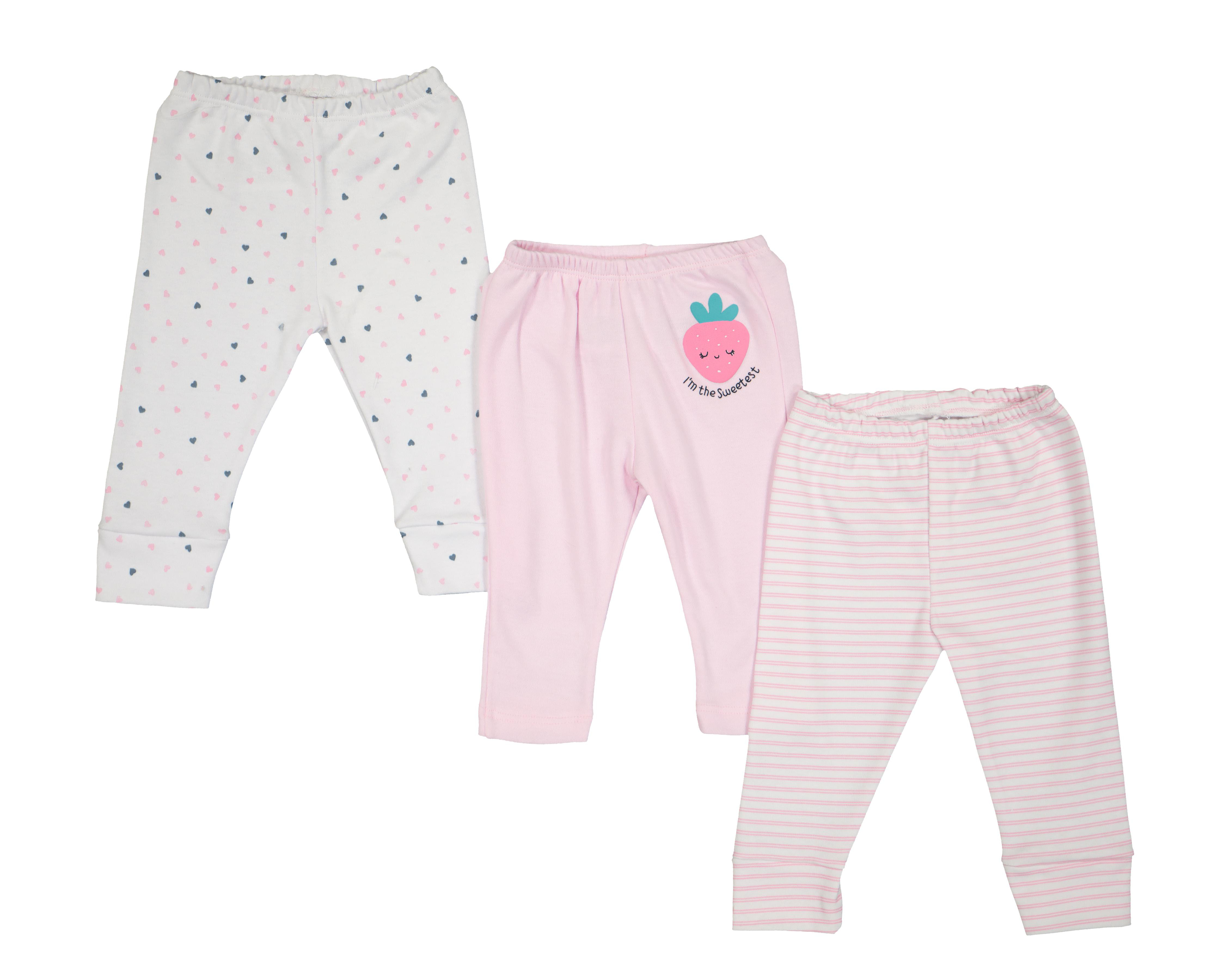 Pantalón Baby Colors para Bebé Niña 3 Piezas $199