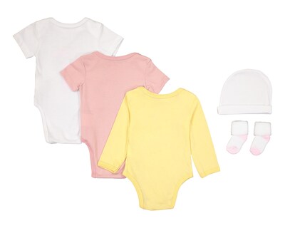 Foto 2 | Pañalero para Bebé Niña Baby Colors Estampado 3 Piezas