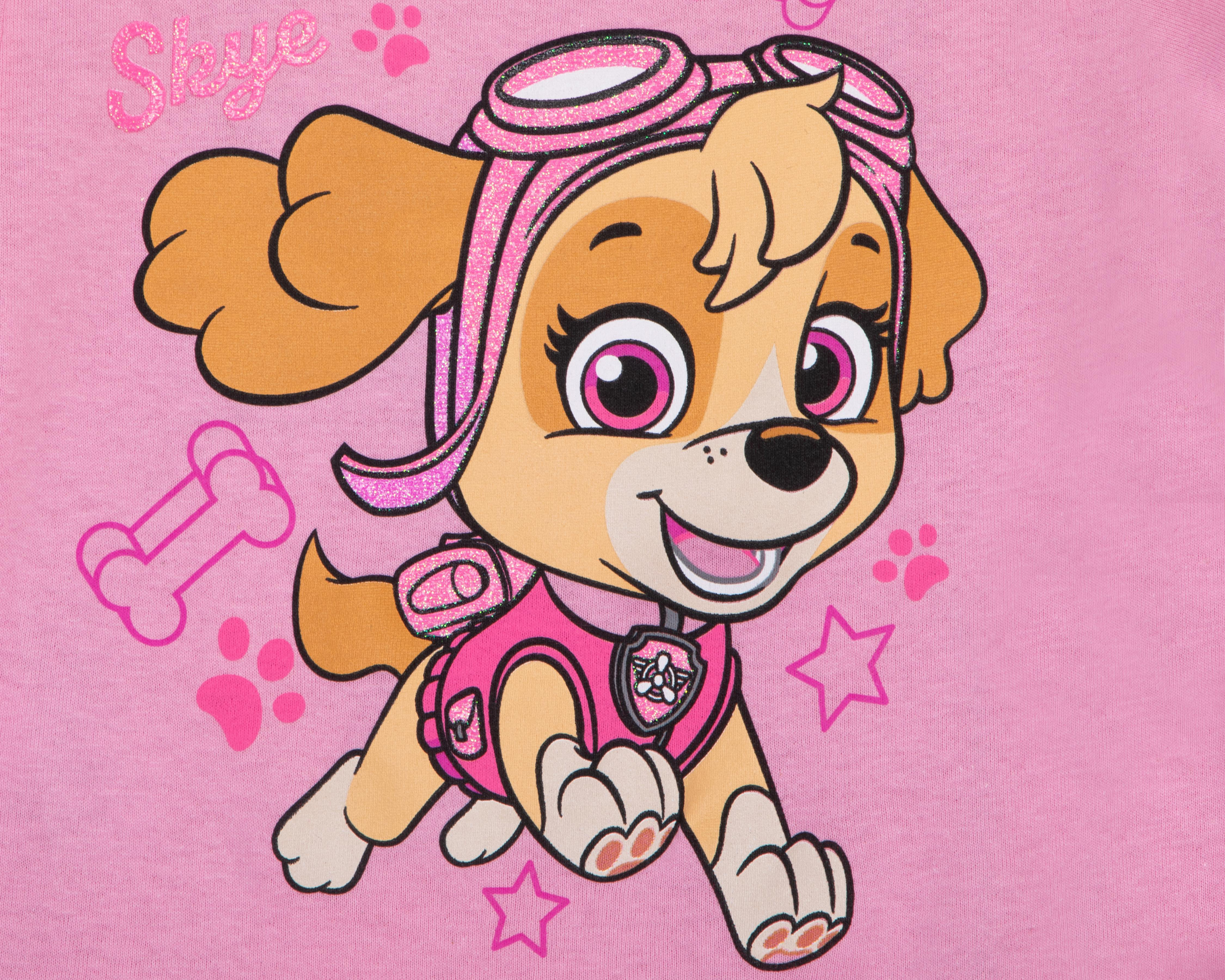 Foto 2 | Playera Paw Patrol de Algodón para Bebé Niña