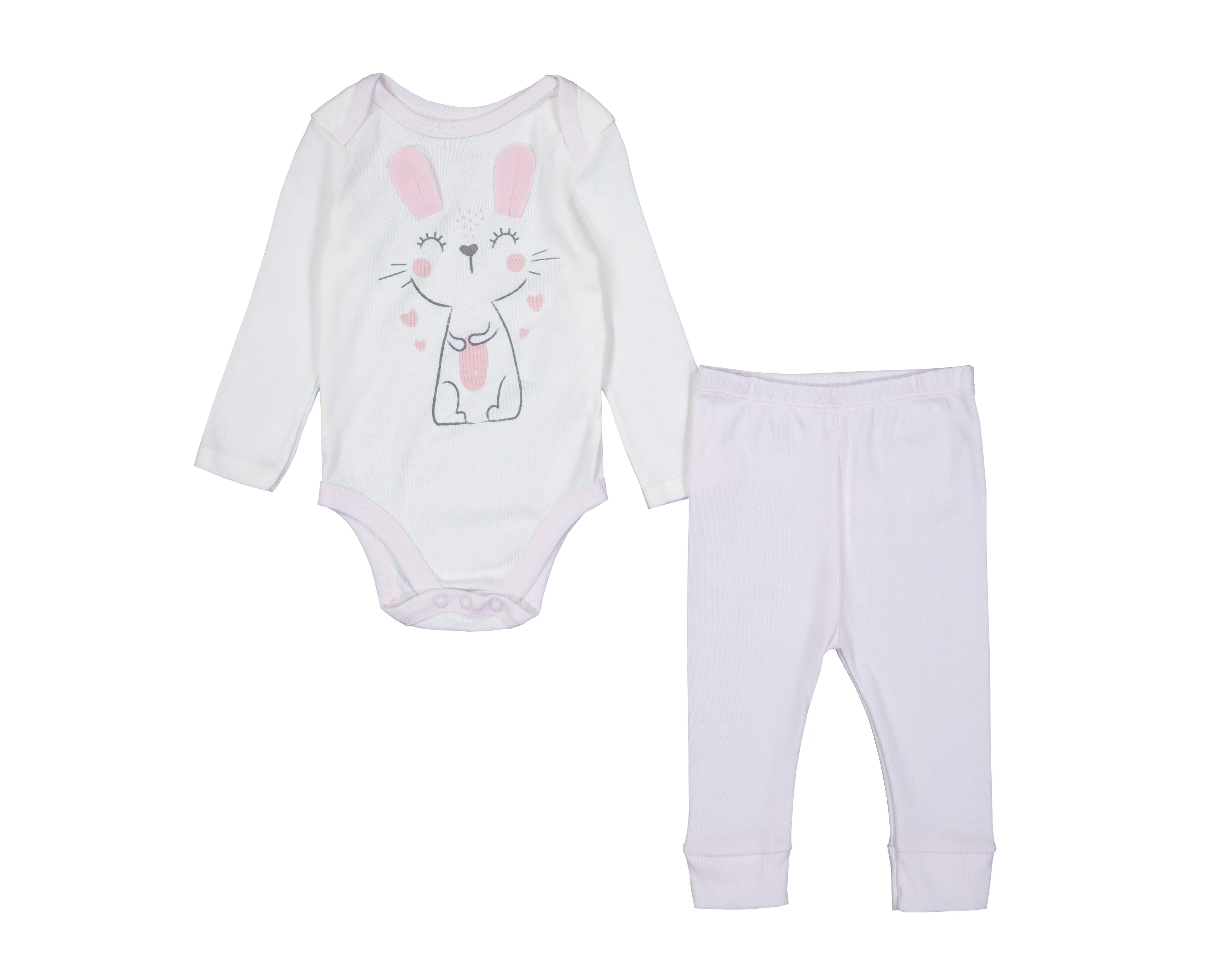 Pañalero y Pantalón Baby Optima de Algodón para Bebé Niña