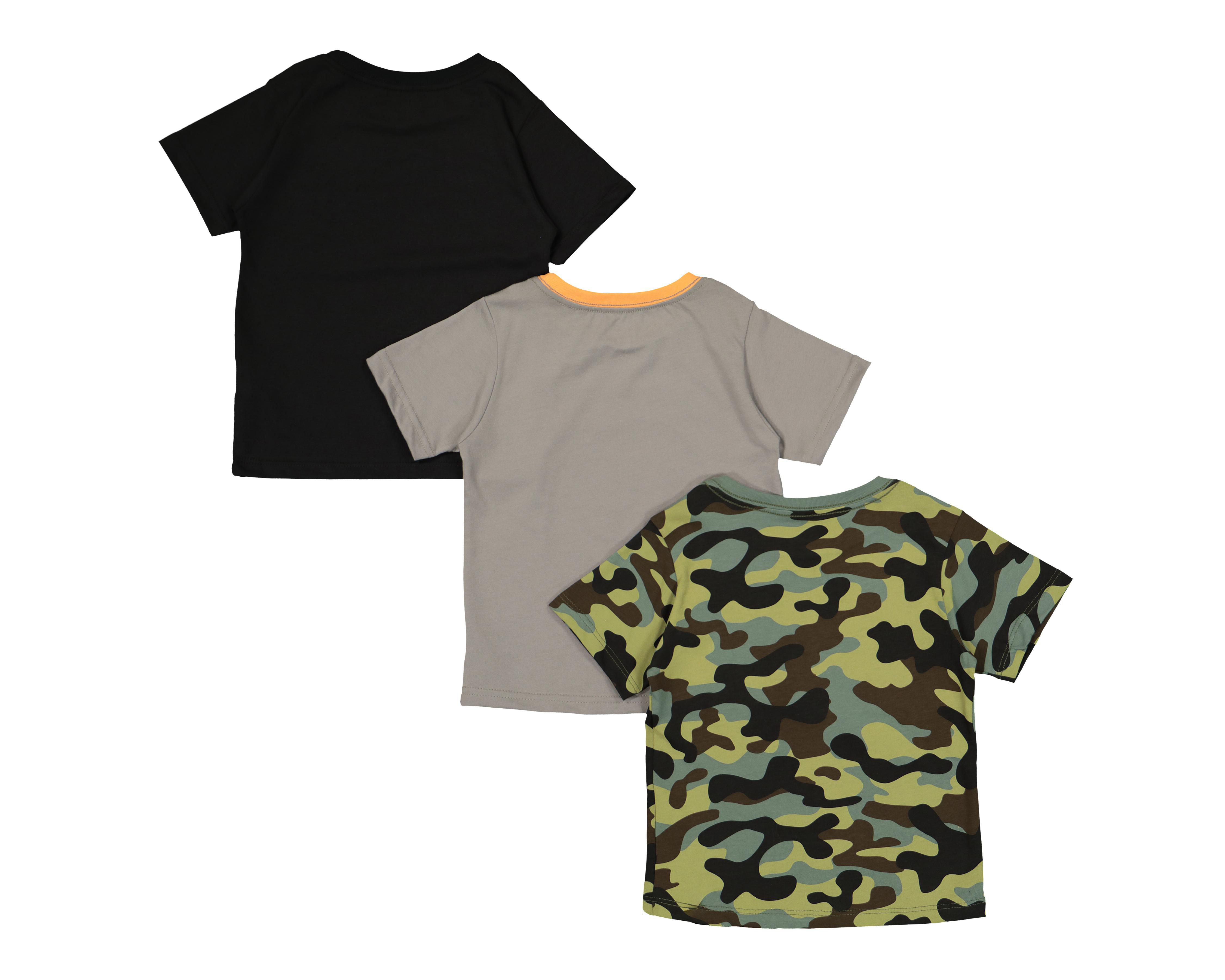 Foto 3 pulgar | Playera para Bebé Niño Baby Colors 3 Piezas