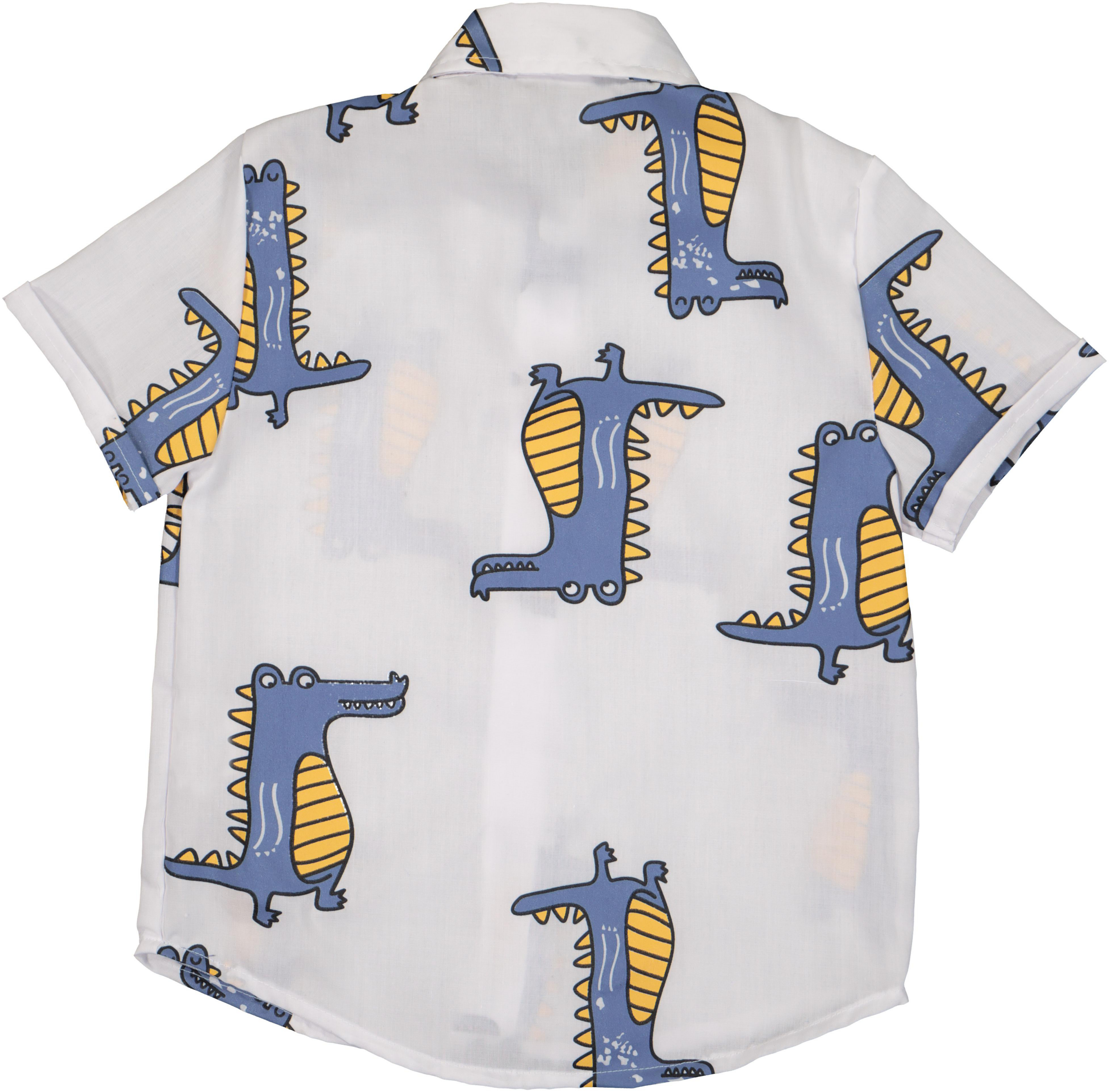 Foto 3 pulgar | Camisa Baby Colors con Print de Cocodrilos para Bebé Niño