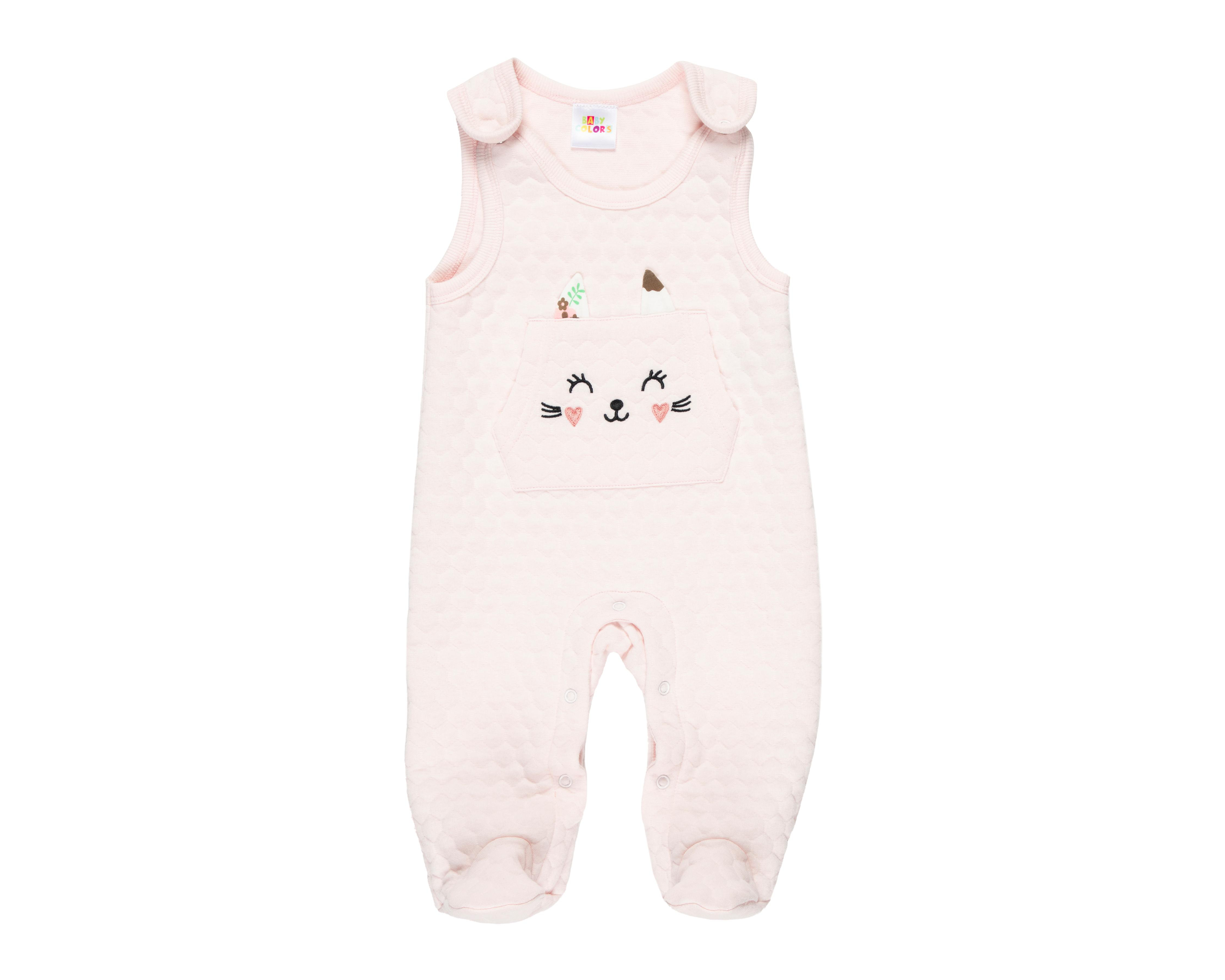 Foto 4 | Conjunto para Bebé Niña Baby Colors de Algodón 2 Piezas