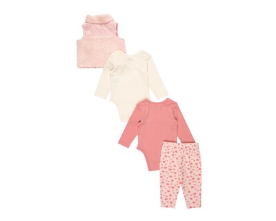 Foto 2 | Conjunto para Bebé Niña Baby Colors 4 Piezas