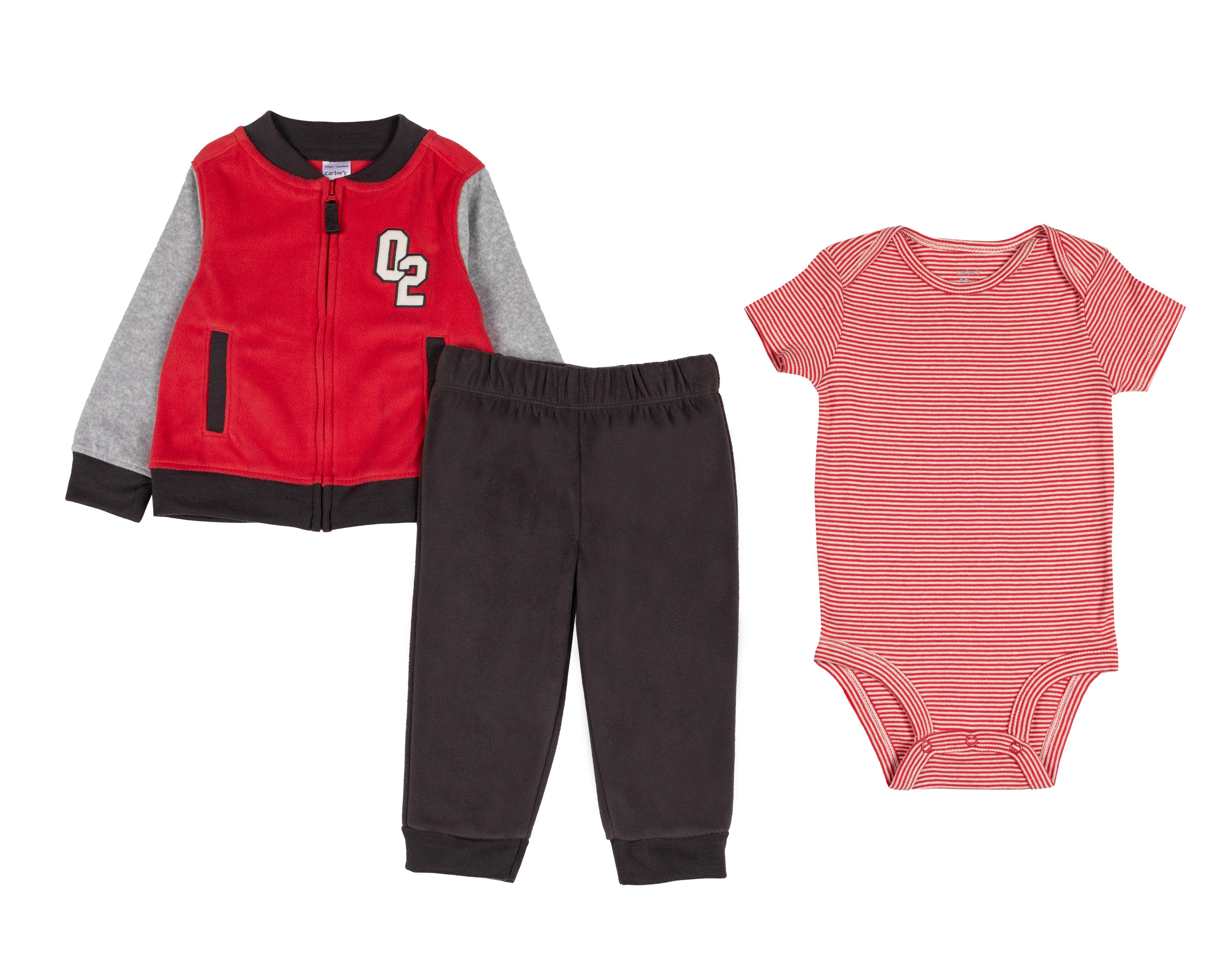 Conjunto para Bebé Niño Carter's 3 Piezas