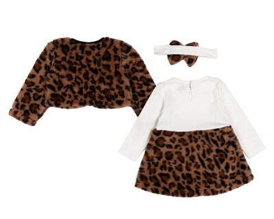 Foto 2 | Vestido con Abrigo Baby Colors para Bebé Niña con Accesorio