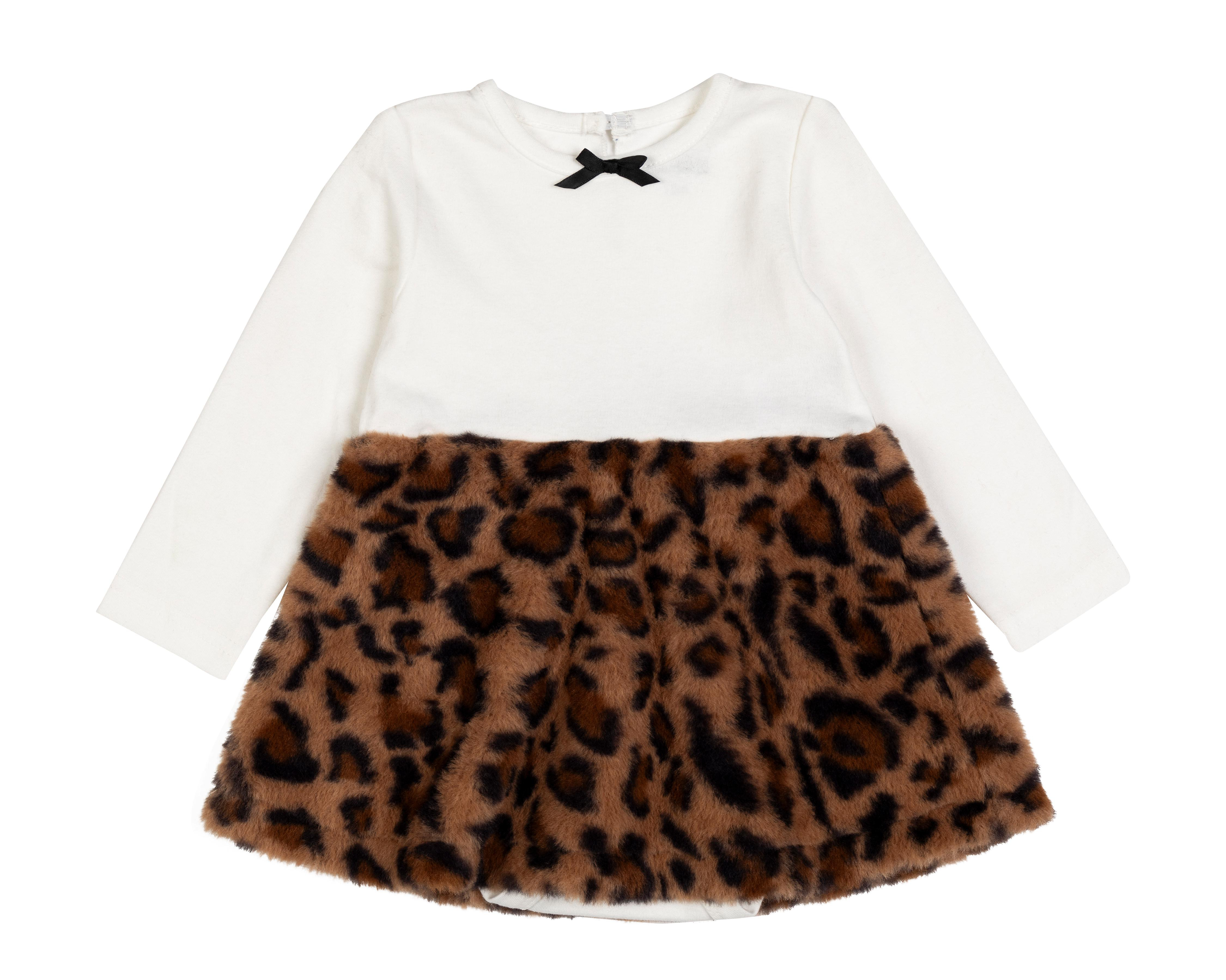Foto 4 pulgar | Vestido con Abrigo Baby Colors para Bebé Niña con Accesorio