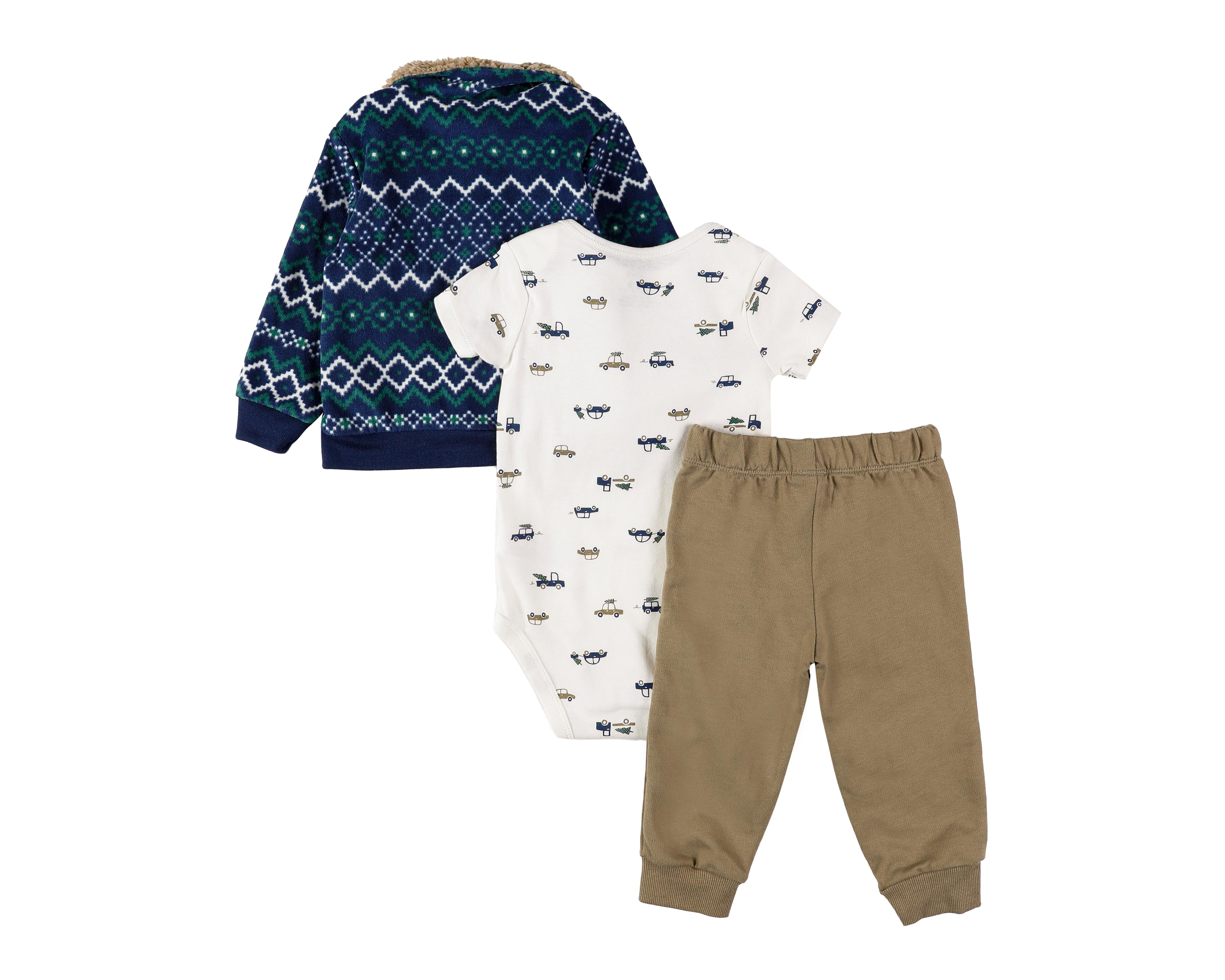 Foto 2 | Conjunto para Bebé Niño Carter's 3 Piezas