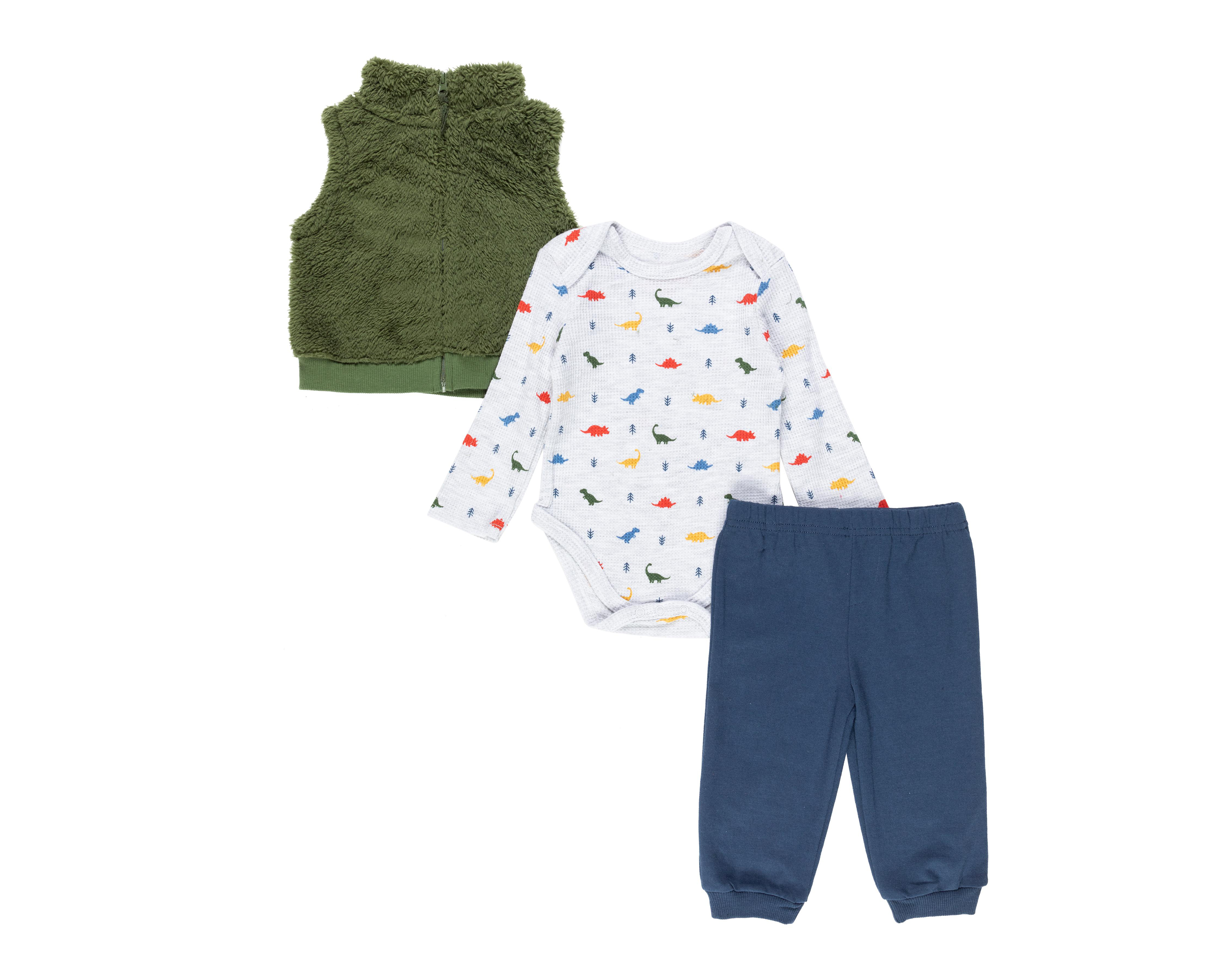 Conjunto para Bebé Niño Baby Colors 3 Piezas