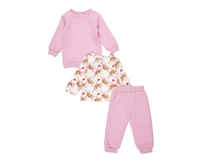 Foto 2 | Conjunto para Bebé Niña Paw Patrol 3 Piezas