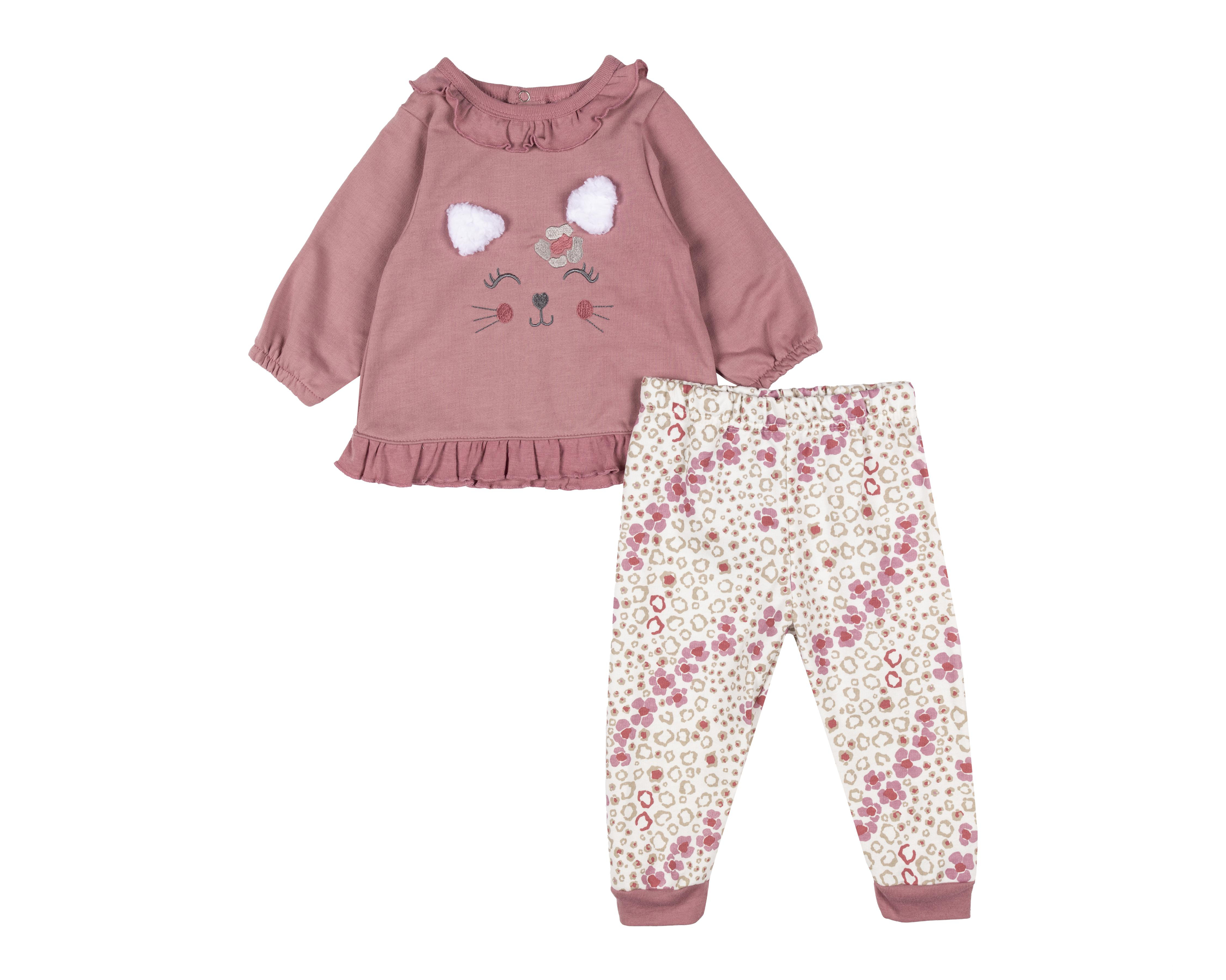 Conjunto para Bebé Niña Baby Colors 2 Piezas