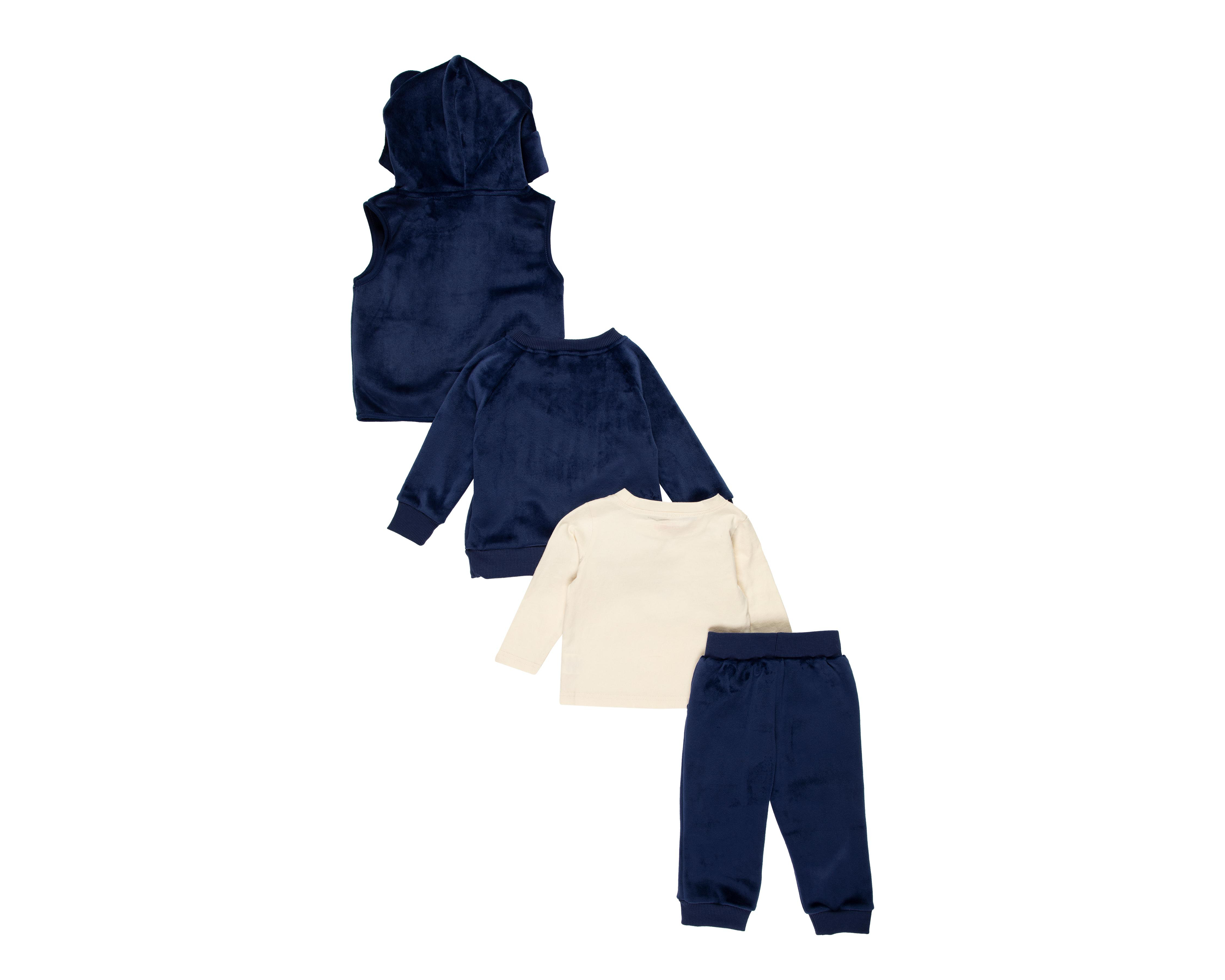 Foto 2 | Conjunto para Bebé Niño Baby Colors 4 Piezas