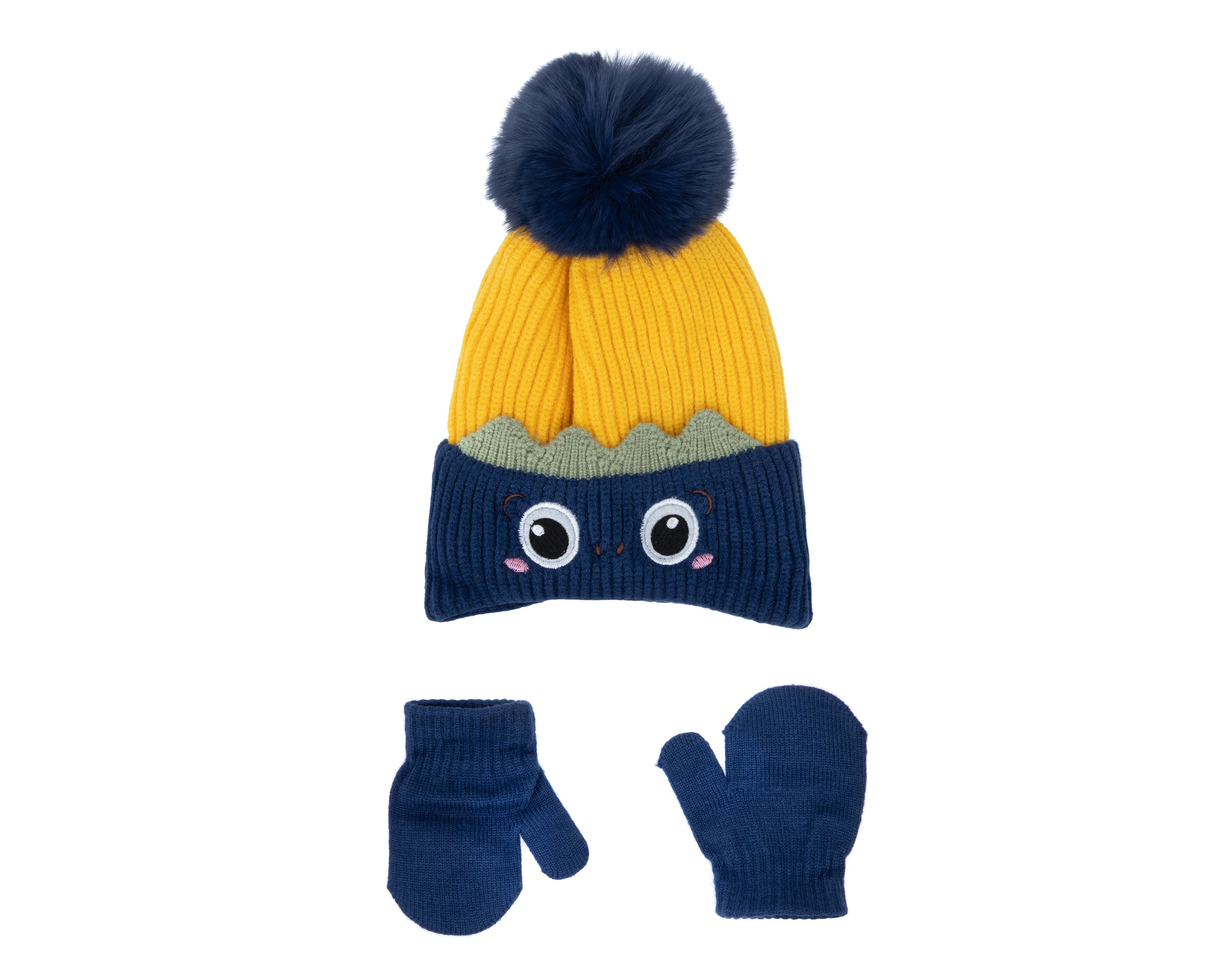 Gorro para Bebé con Guantes Baby Colors