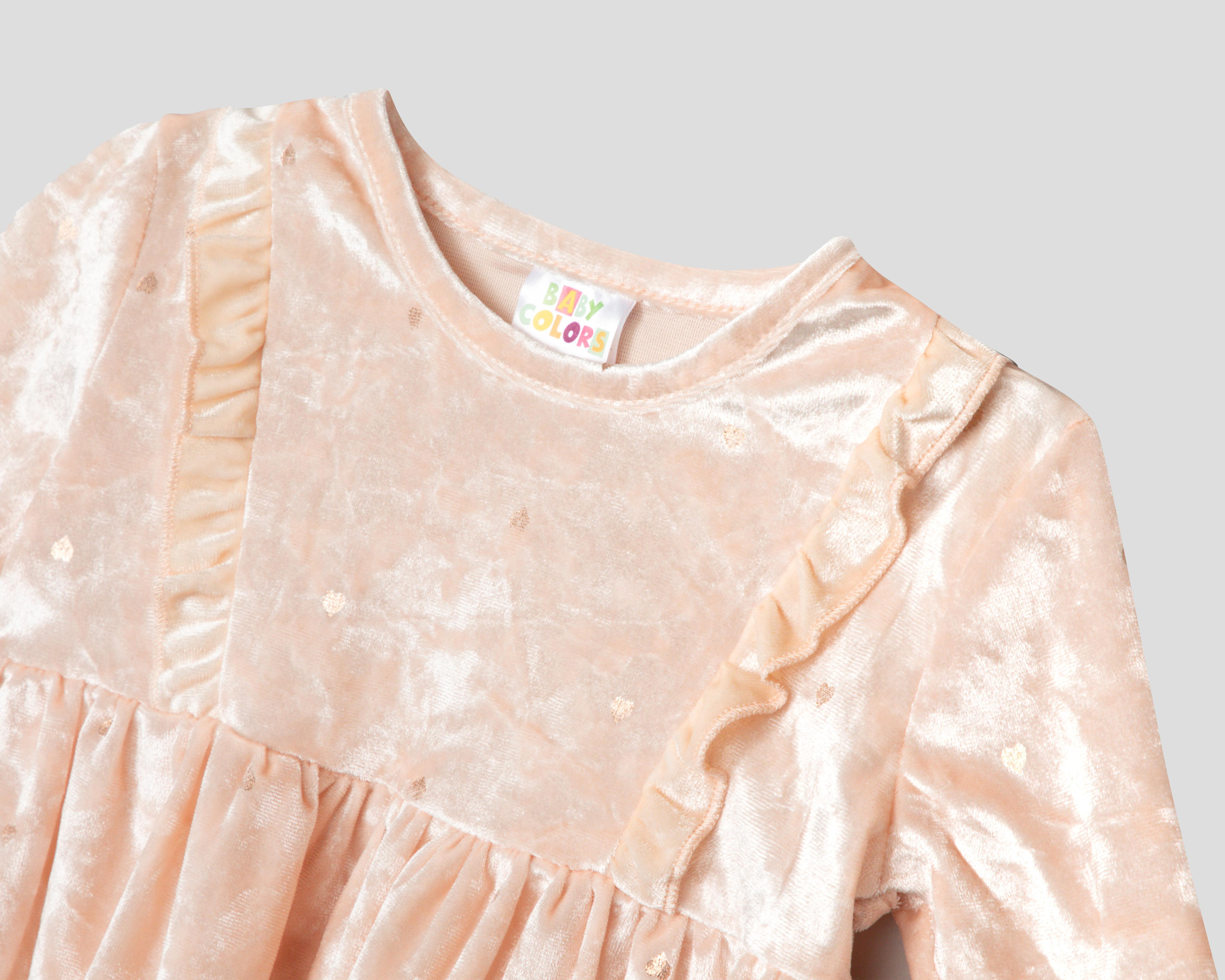 Foto 4 | Conjunto de Bebé Niña Baby Colors 3 Piezas