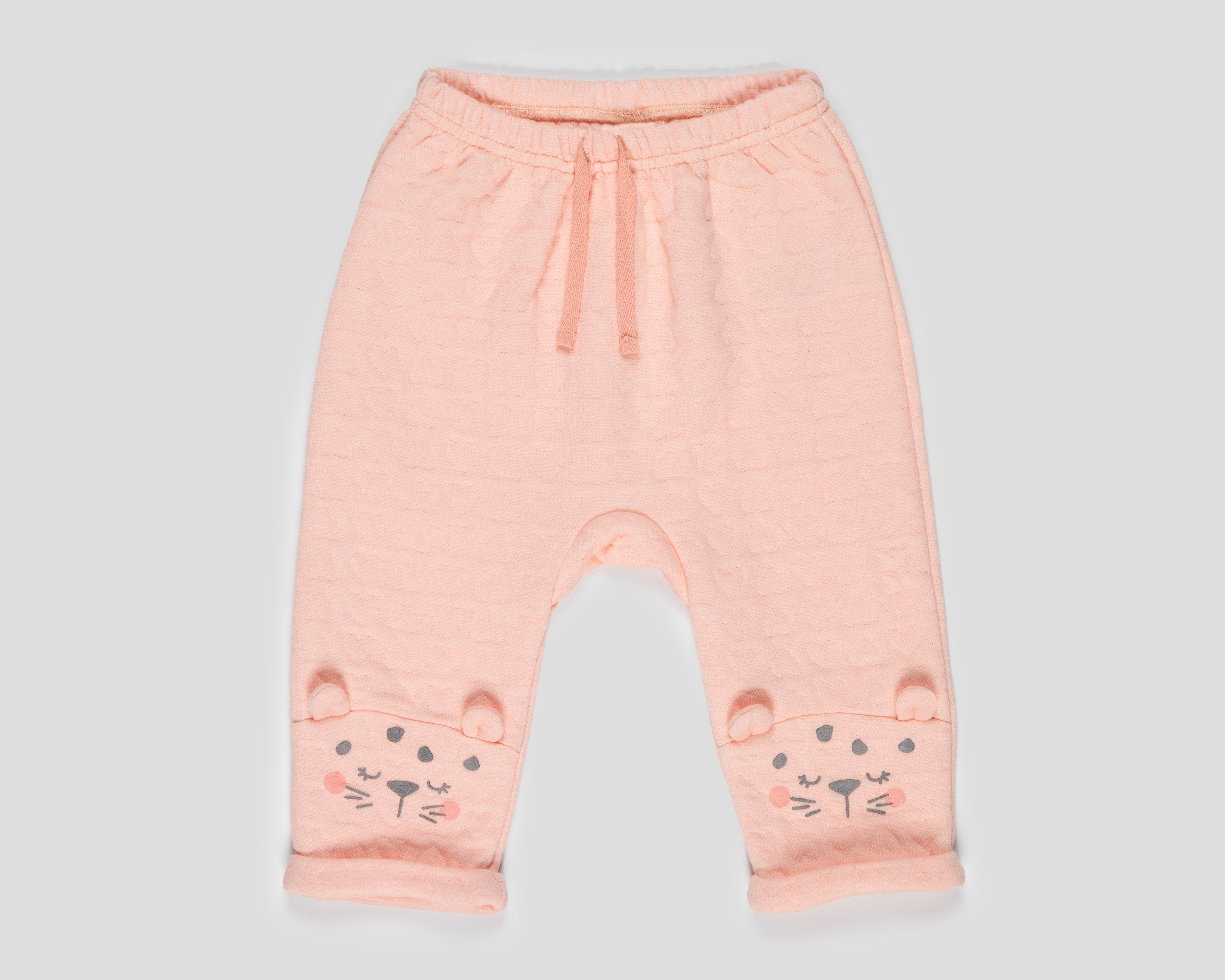 Pantalón para Bebé Niña Baby Colors Rosa