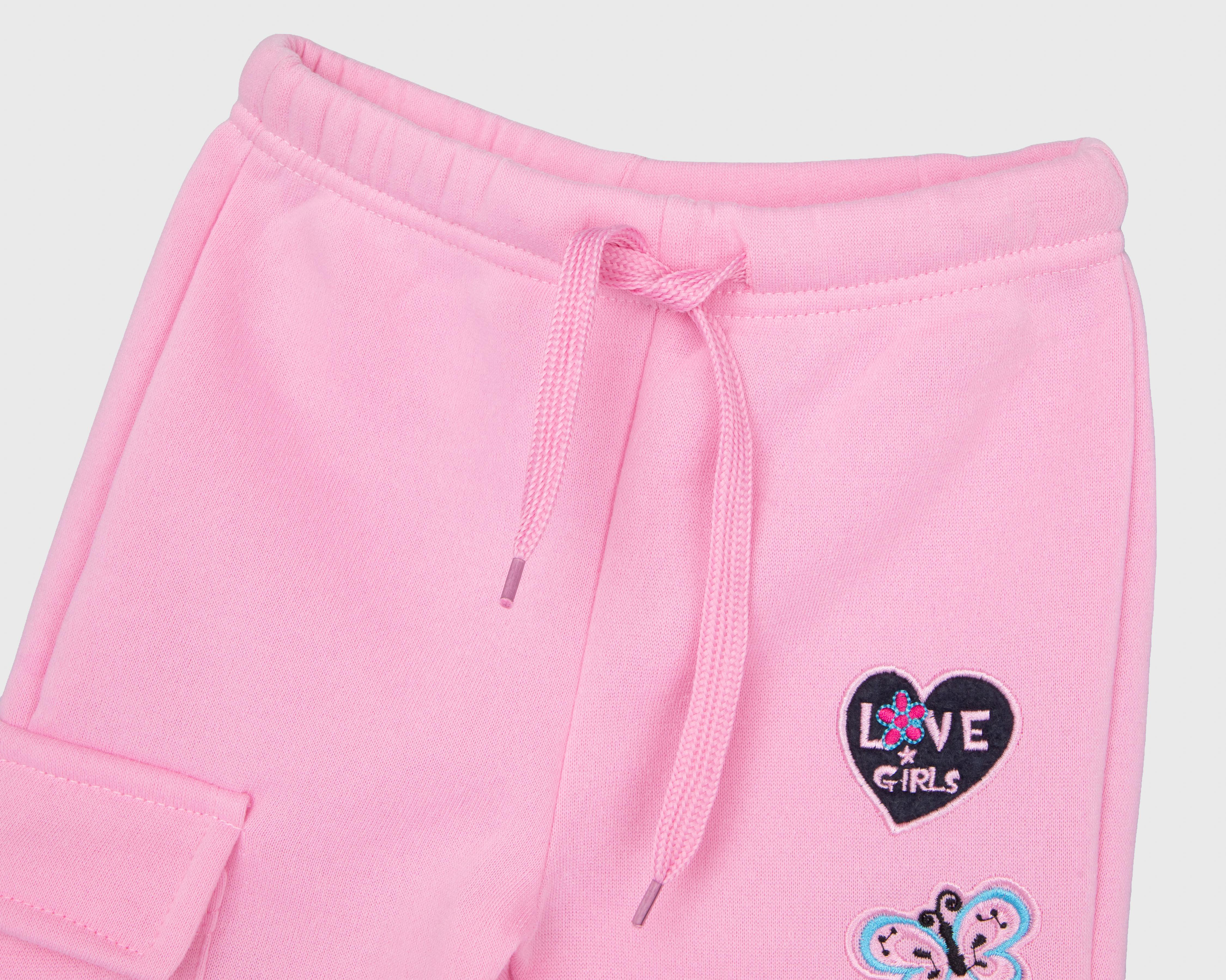 Foto 5 | Pantalón para Bebé Baby Colors Rosa 2 Piezas