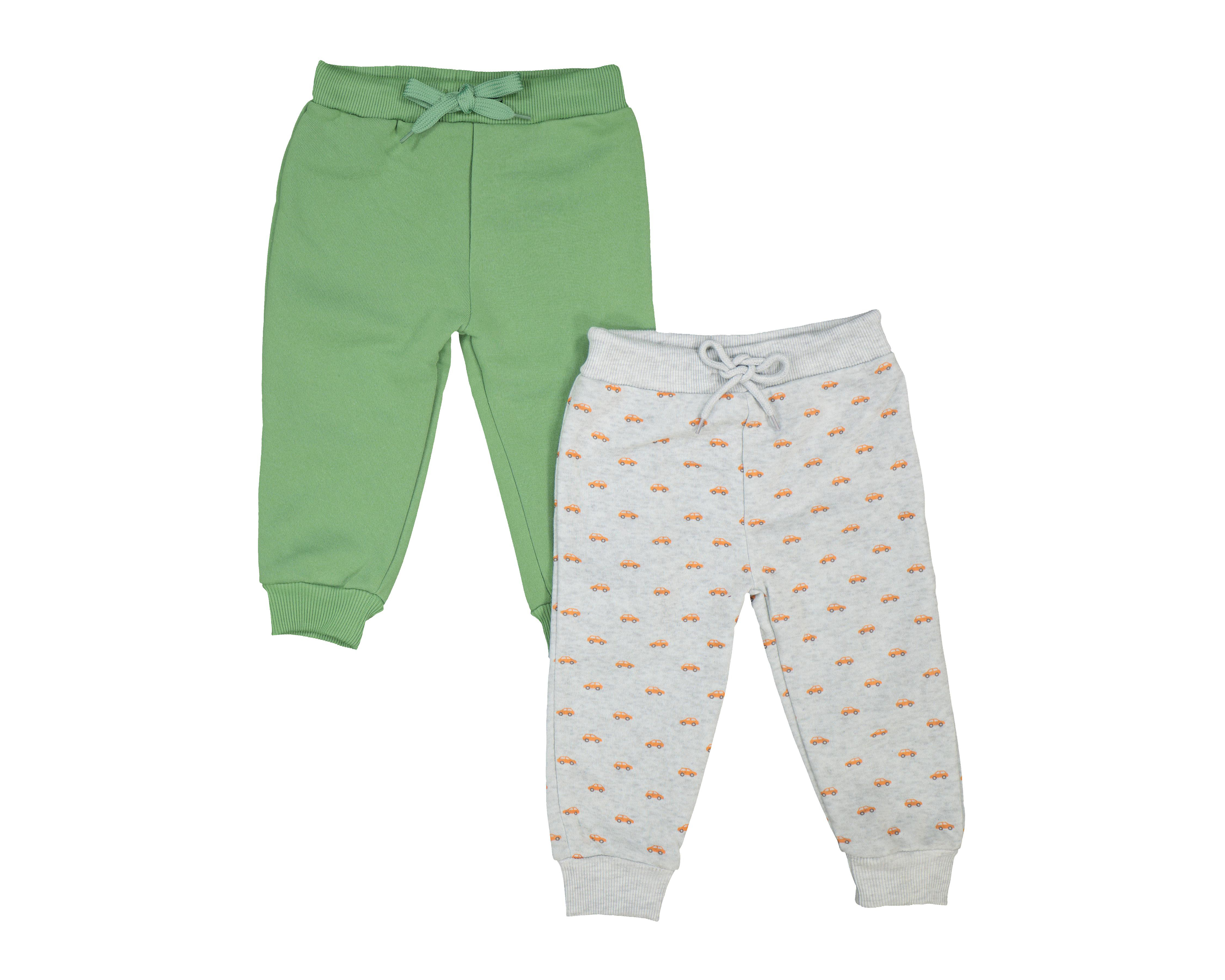 Pantalón para Bebé Baby Colors con Cintura Ajustable 2 Piezas