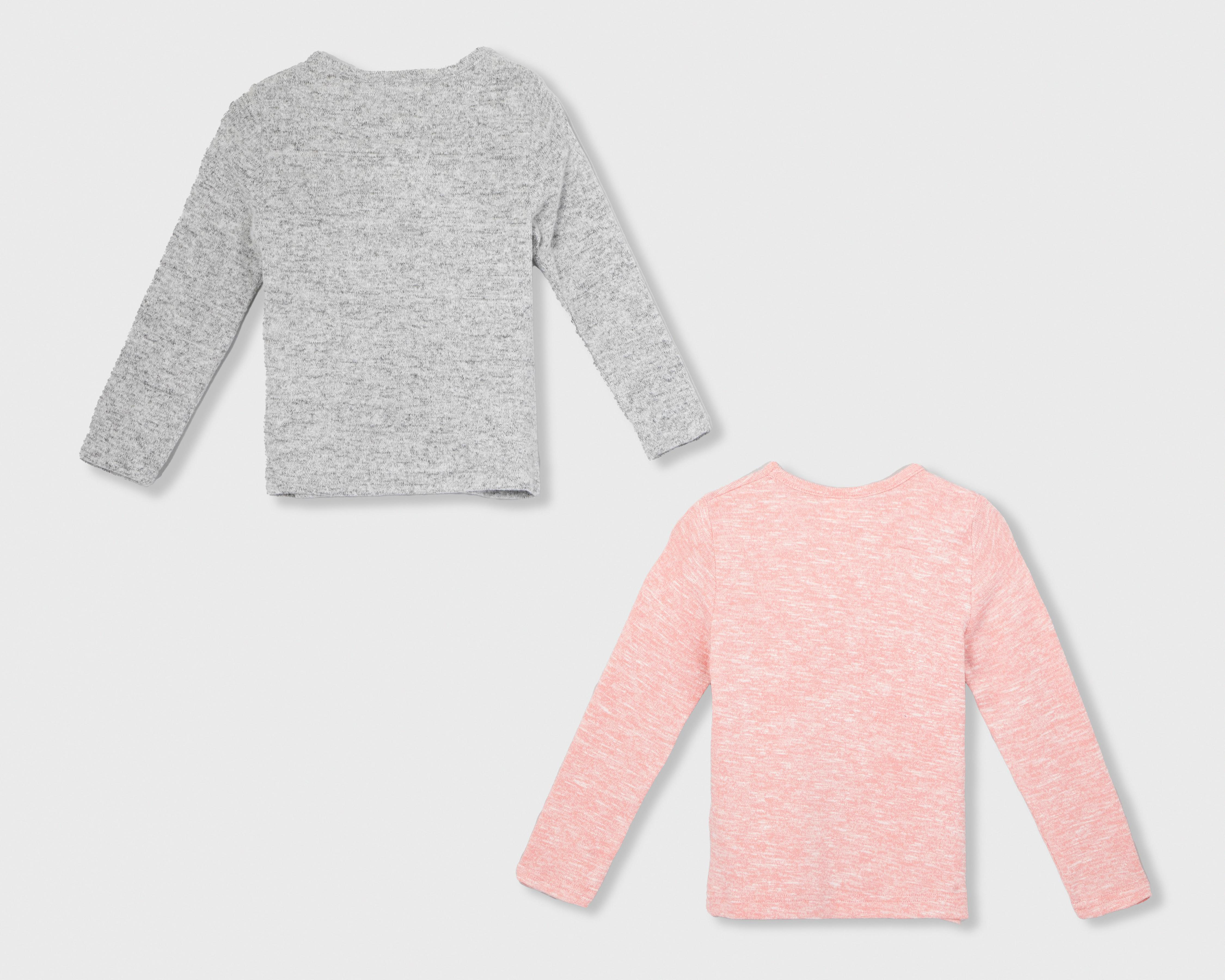 Foto 2 | Blusa para Bebé Baby Colors 2 Piezas