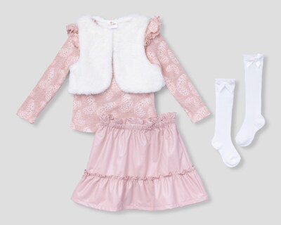 Foto 1 | Conjunto para Bebé Niña Baby Colors 4 Piezas