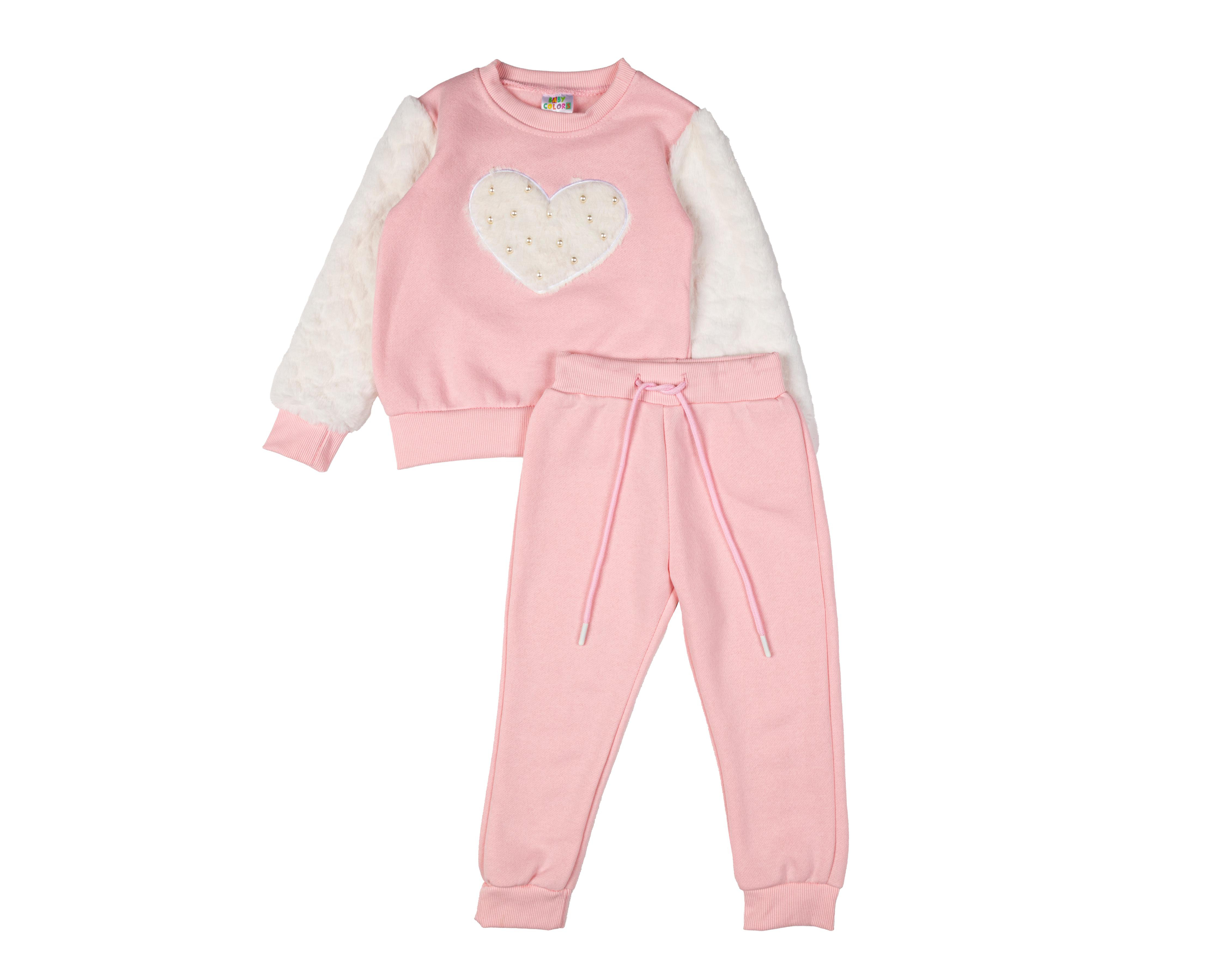 Conjunto para Bebé Niña Baby Colors con Textura 2 Piezas