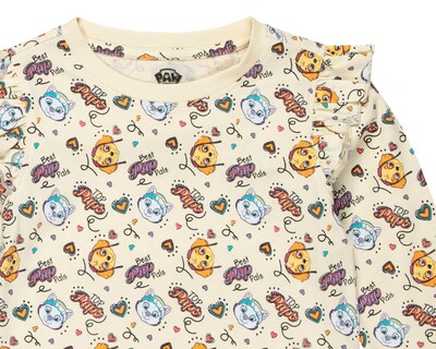 Foto 4 | Playera para Bebé Paw Patrol de Algodón Estampada 2 Piezas