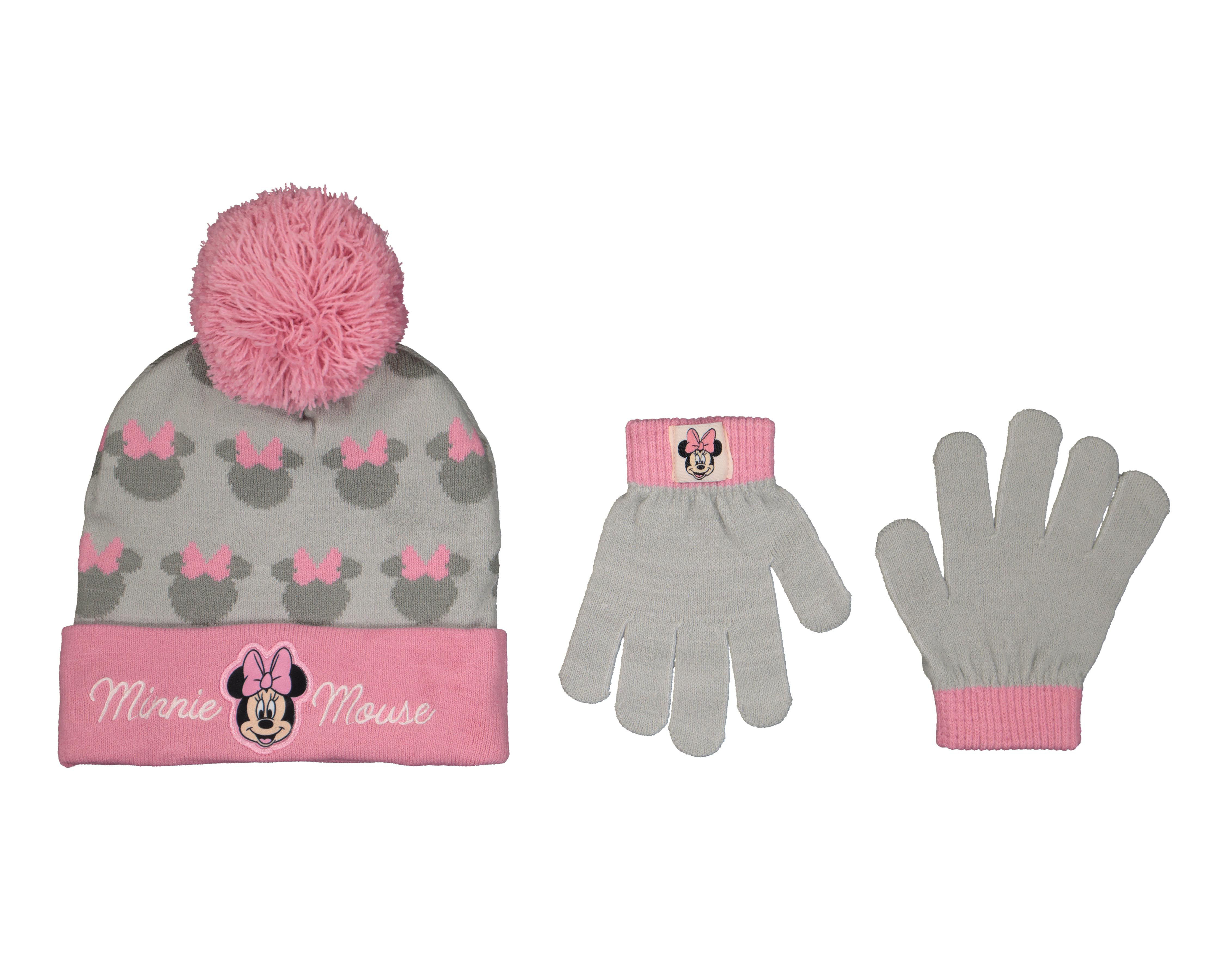 Foto 2 pulgar | Gorro y Guantes para Bebé Disney