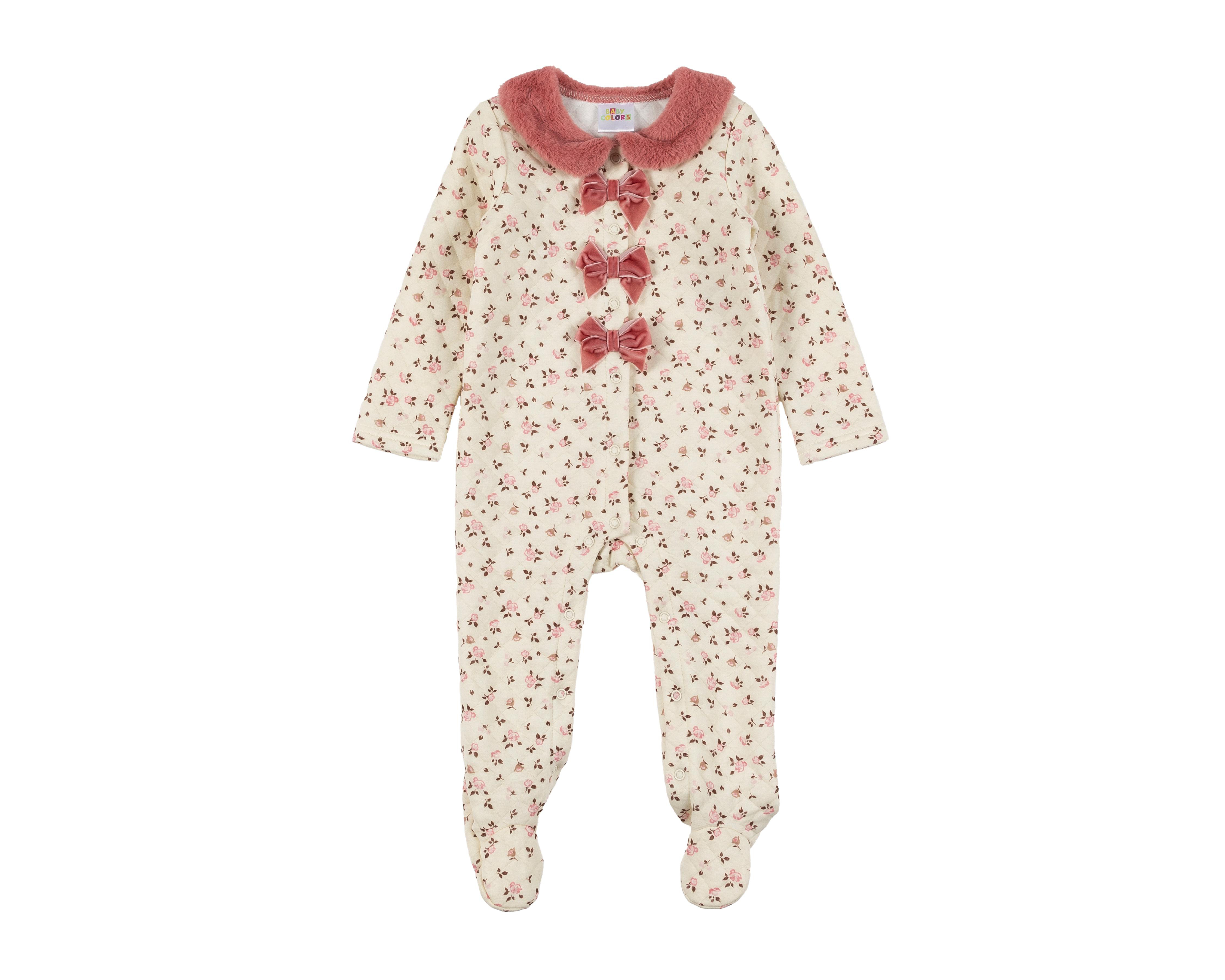 Foto 1 | Mameluco para Bebé Niña Baby Colors con Estampado