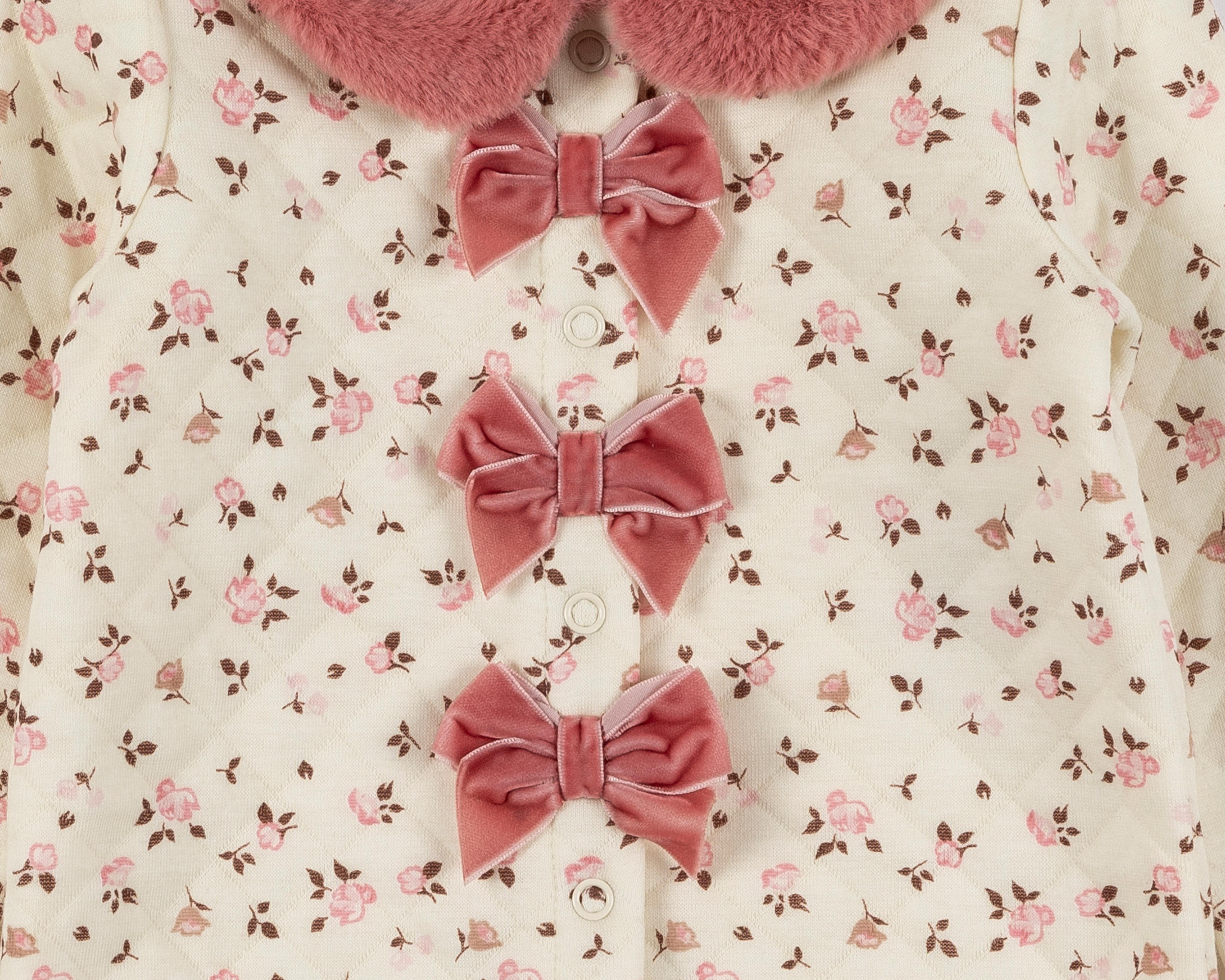 Foto 4 pulgar | Mameluco para Bebé Niña Baby Colors con Estampado