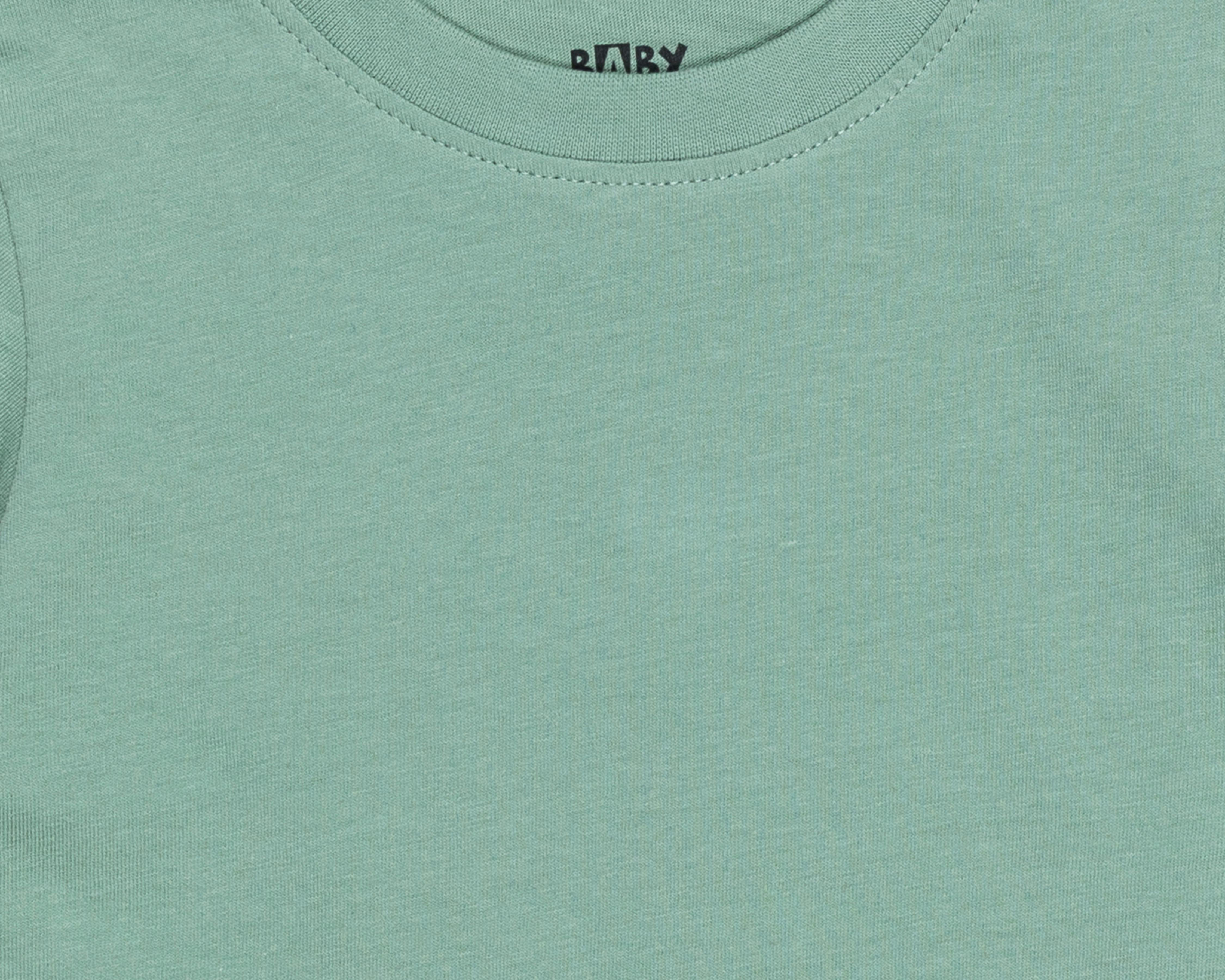 Foto 4 pulgar | Playera para Bebé Baby Colors de Algodón Manga Corta