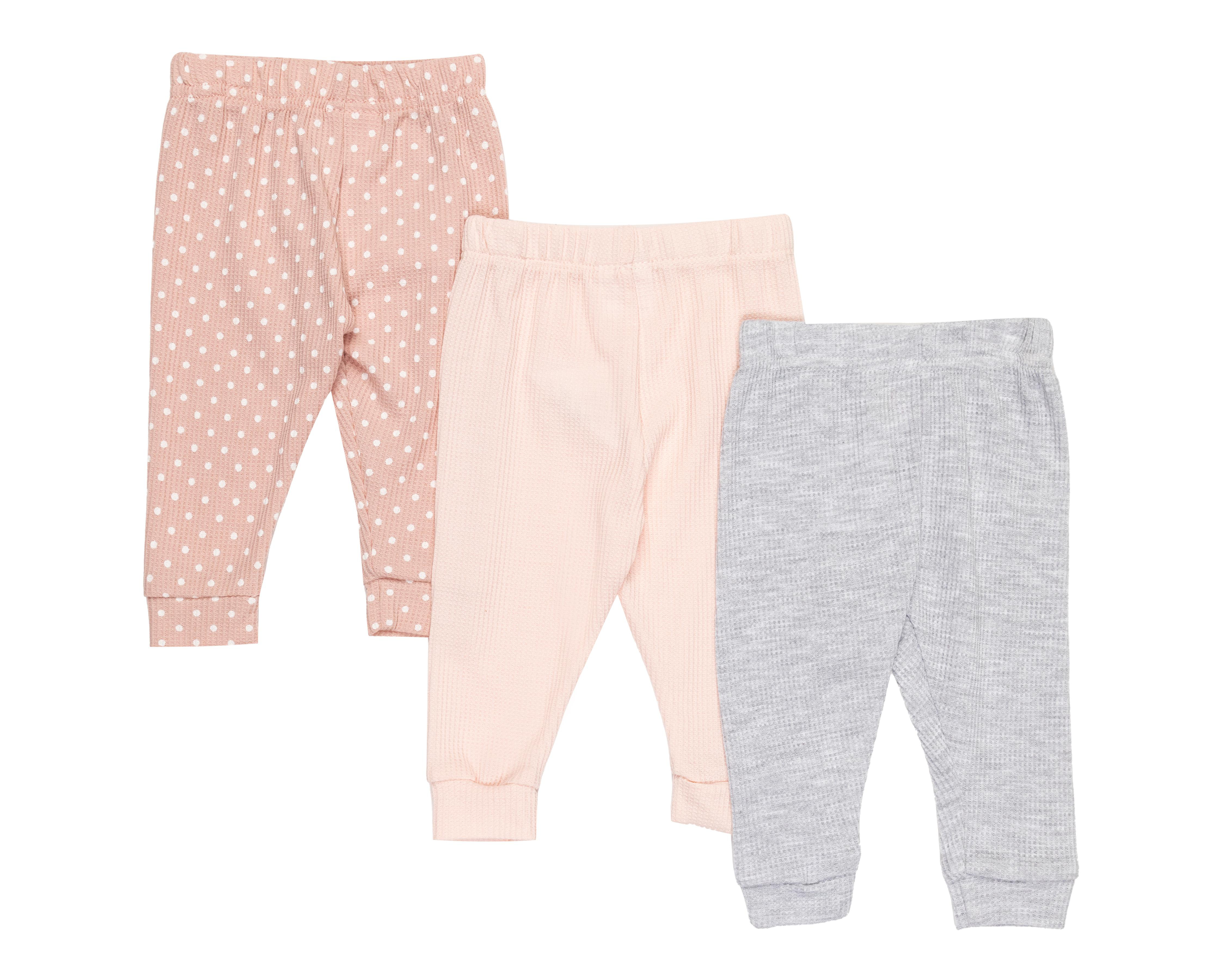 Foto 2 | Pantalón para Bebé Niña Baby Colors 3 Piezas
