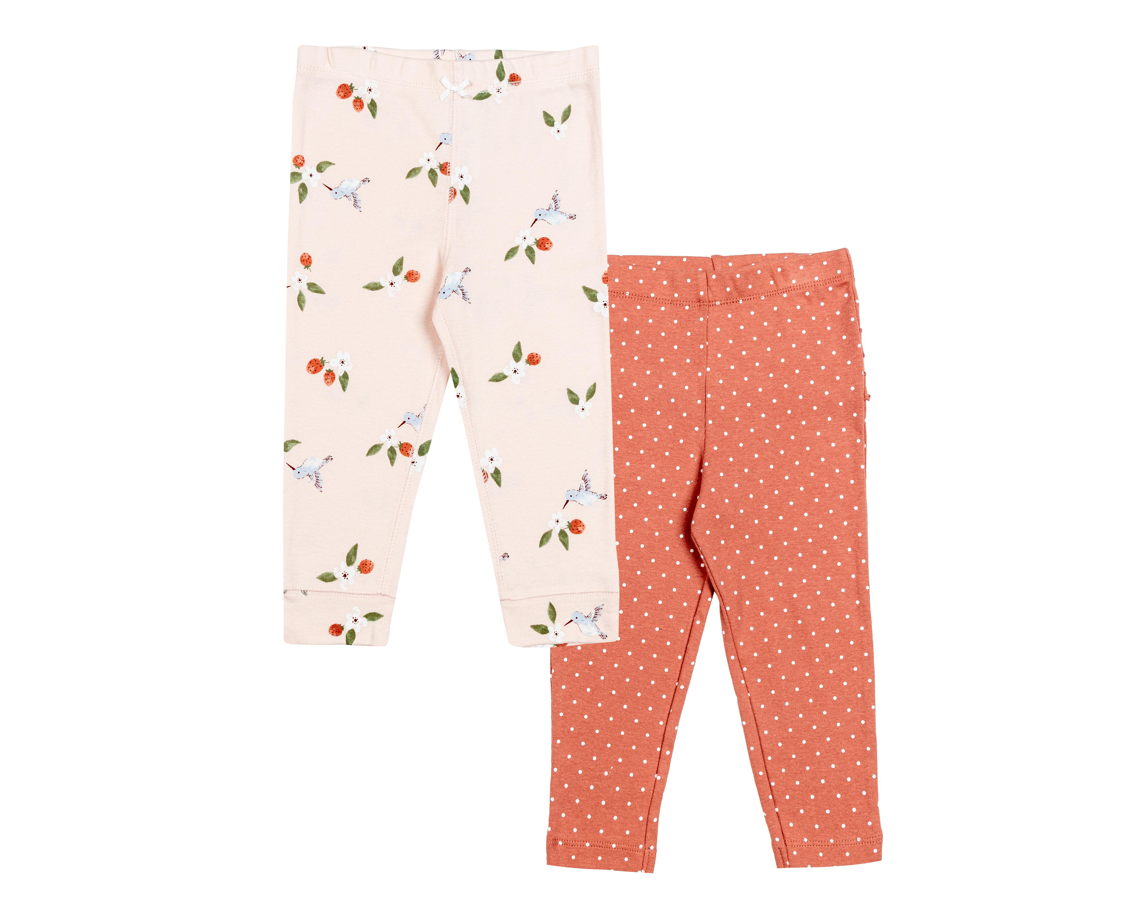 Pantalón Carter's de Algodón para Niña 2 Piezas $208