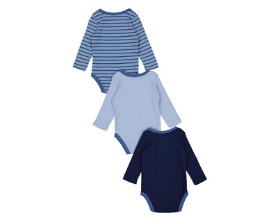 Foto 2 | Pañalero para Bebé Niño Baby Colors Azul 3 Piezas