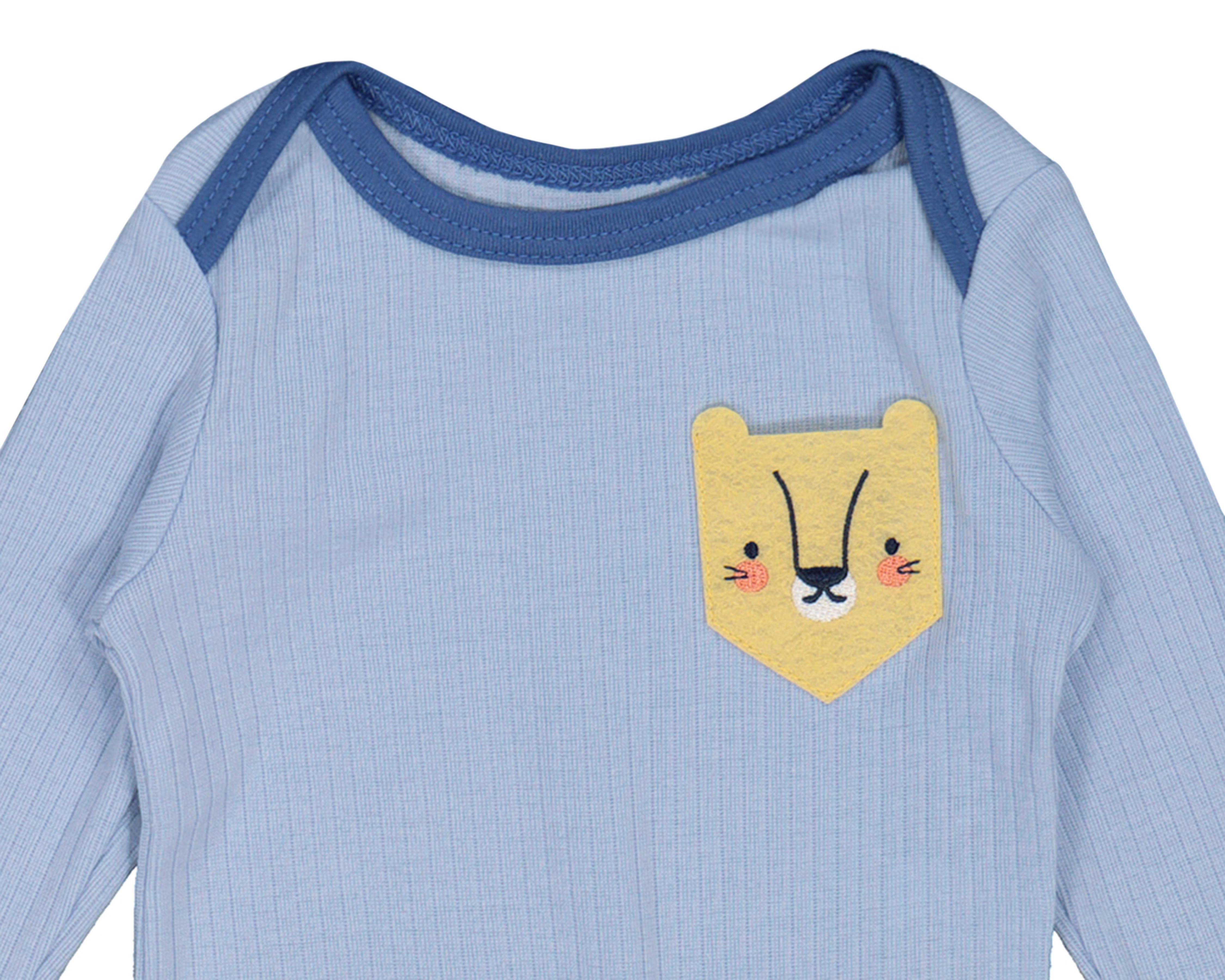 Foto 5 | Pañalero para Bebé Niño Baby Colors Azul 3 Piezas