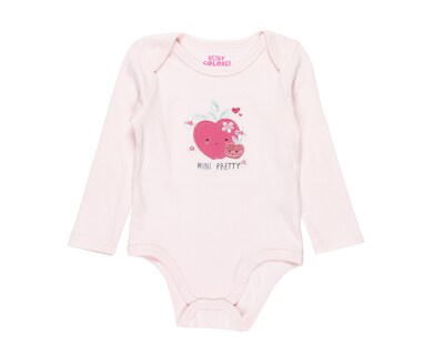 Foto 4 | Pañalero para Bebé Niña Baby Colors de Algodón 3 piezas