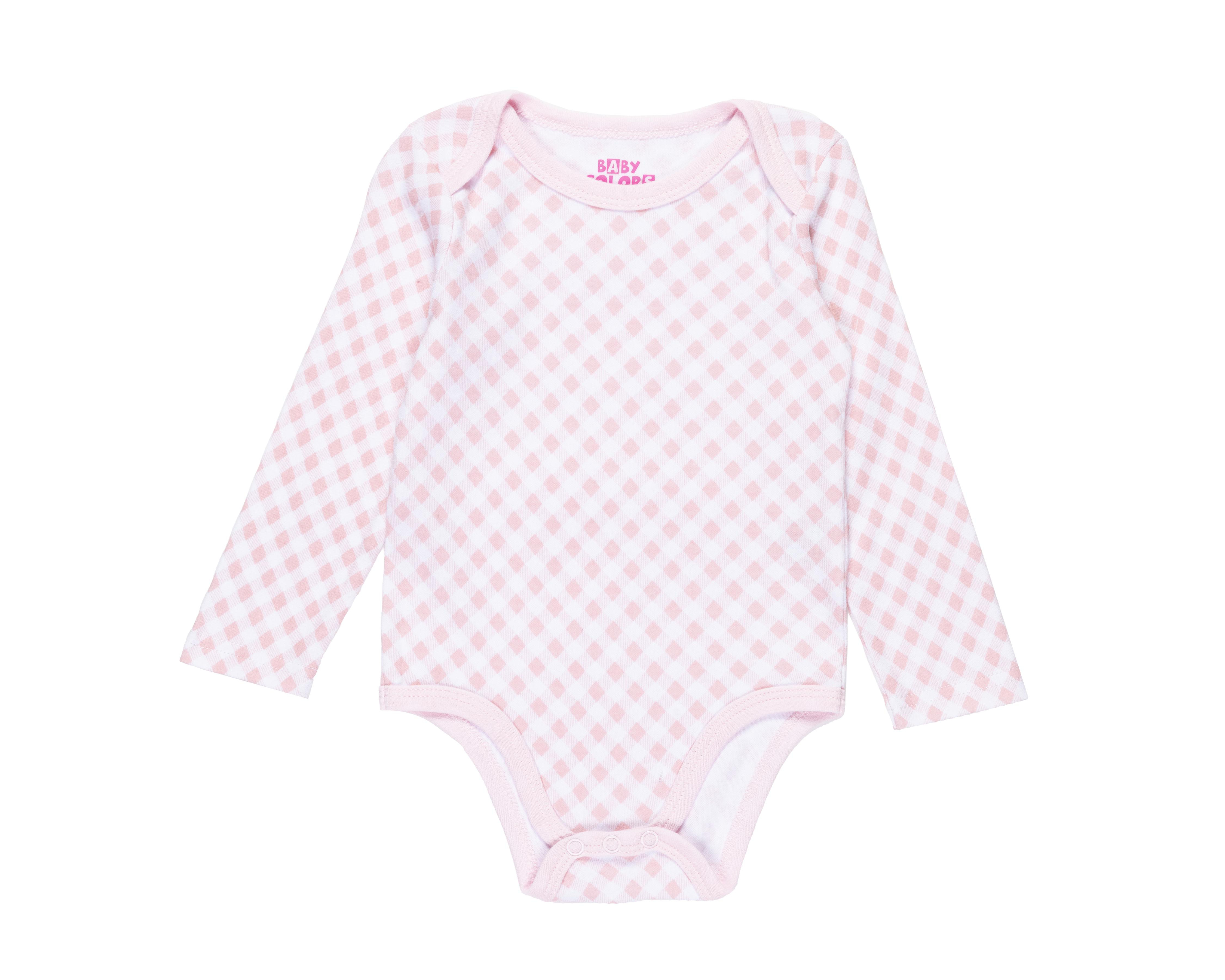 Foto 5 | Pañalero para Bebé Niña Baby Colors de Algodón 3 piezas