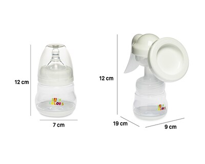 Foto 7 | Extractor de Leche Manual Baby Colors con Biberón