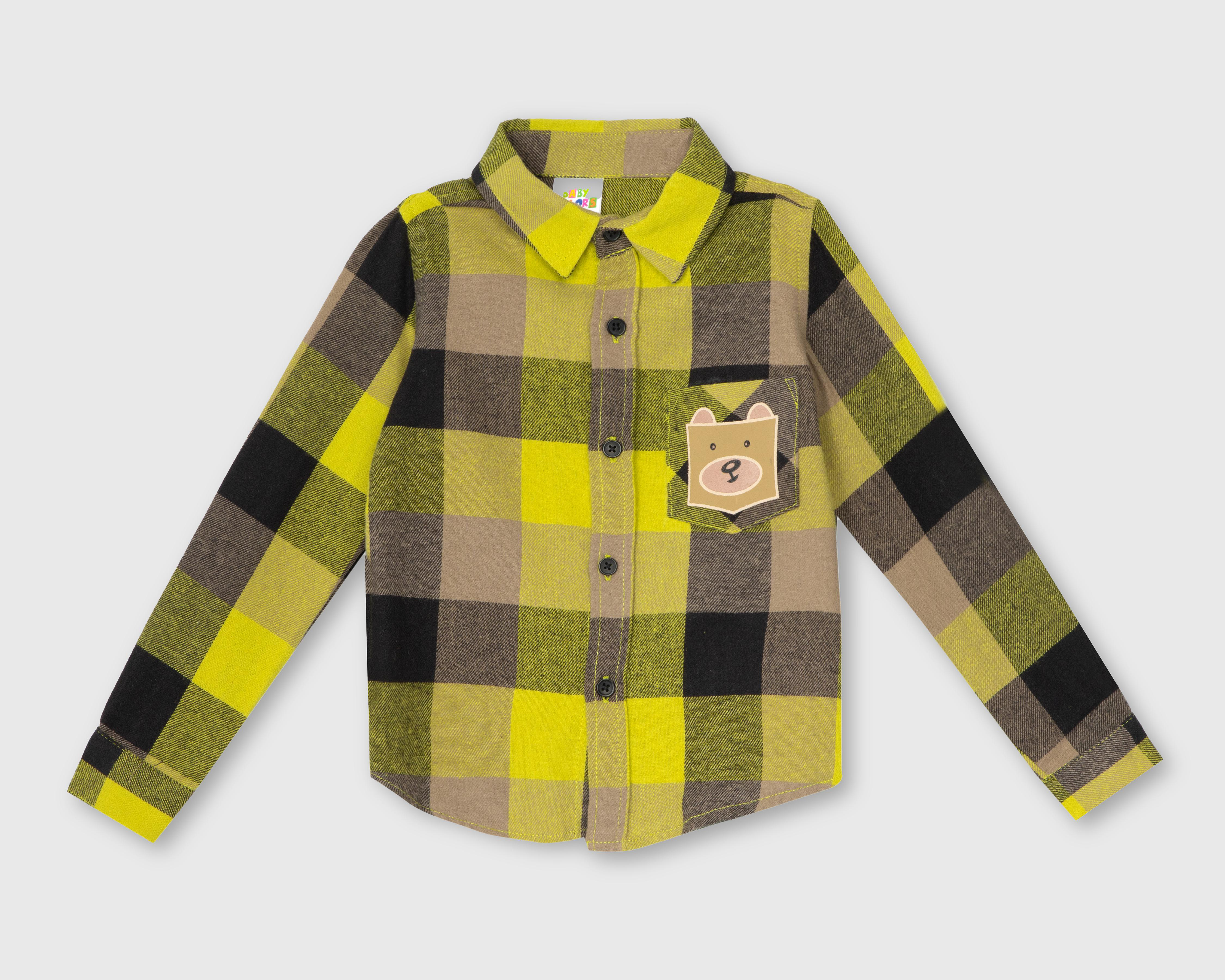 Camisa Baby Colors de Algodón a Cuadros $108