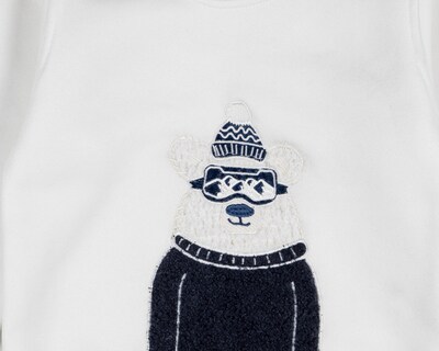 Foto 3 | Sudadera para Bebé Niño Baby Colors con Bordado