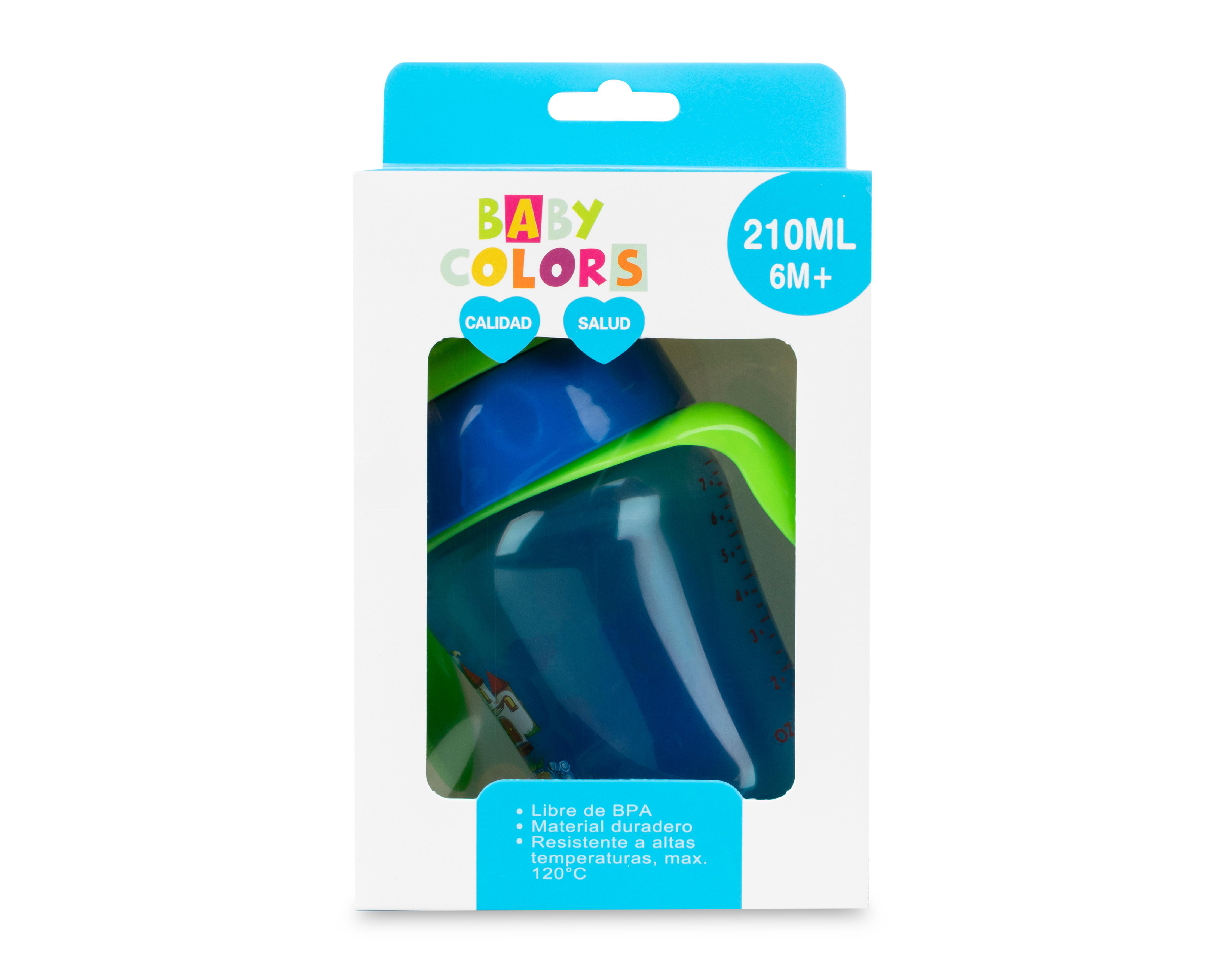 Foto 4 pulgar | Vaso Entrenador Baby Colors Azul 210 ml