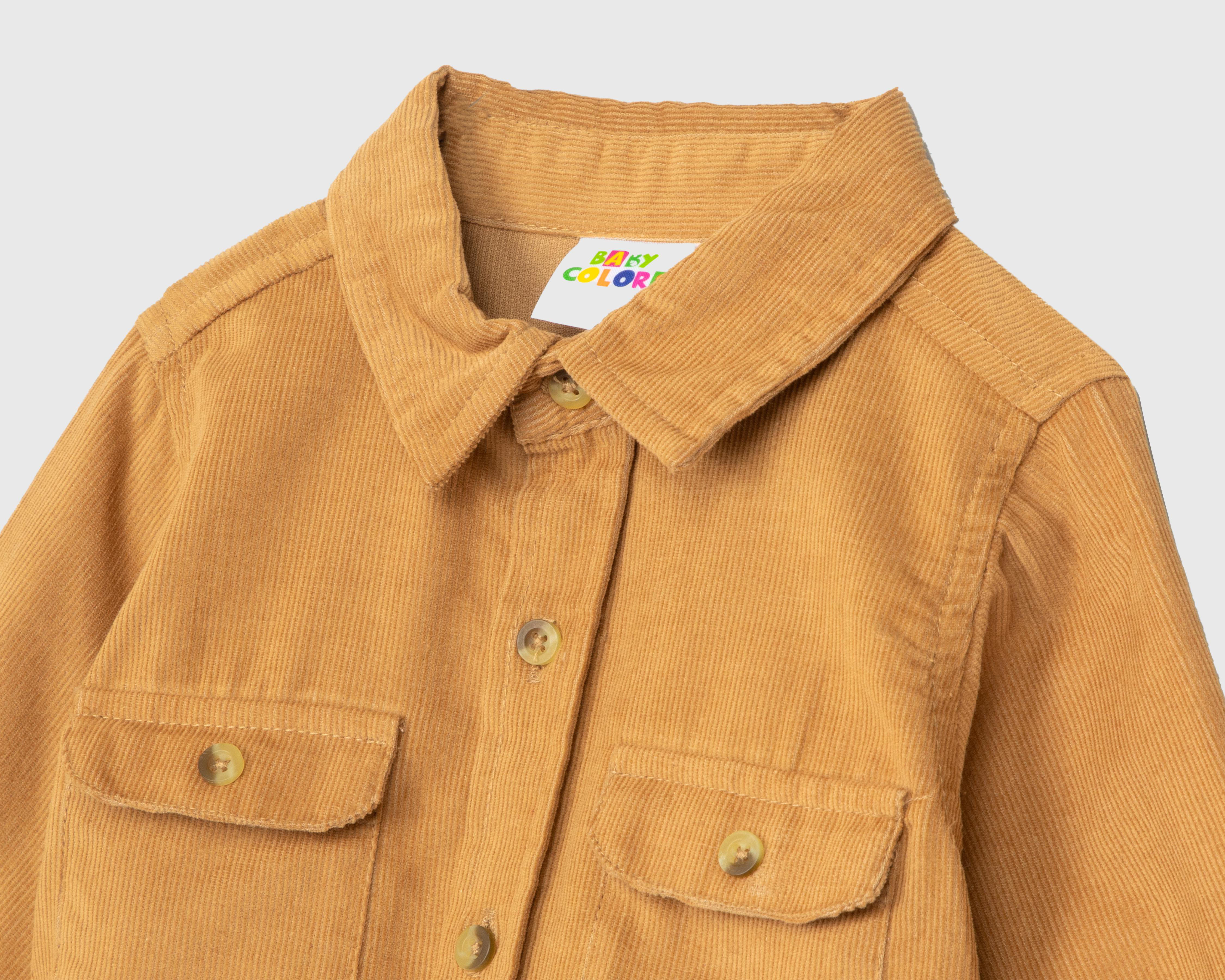 Foto 4 pulgar | Camisa para Bebé Baby Colors de Algodón Manga Larga