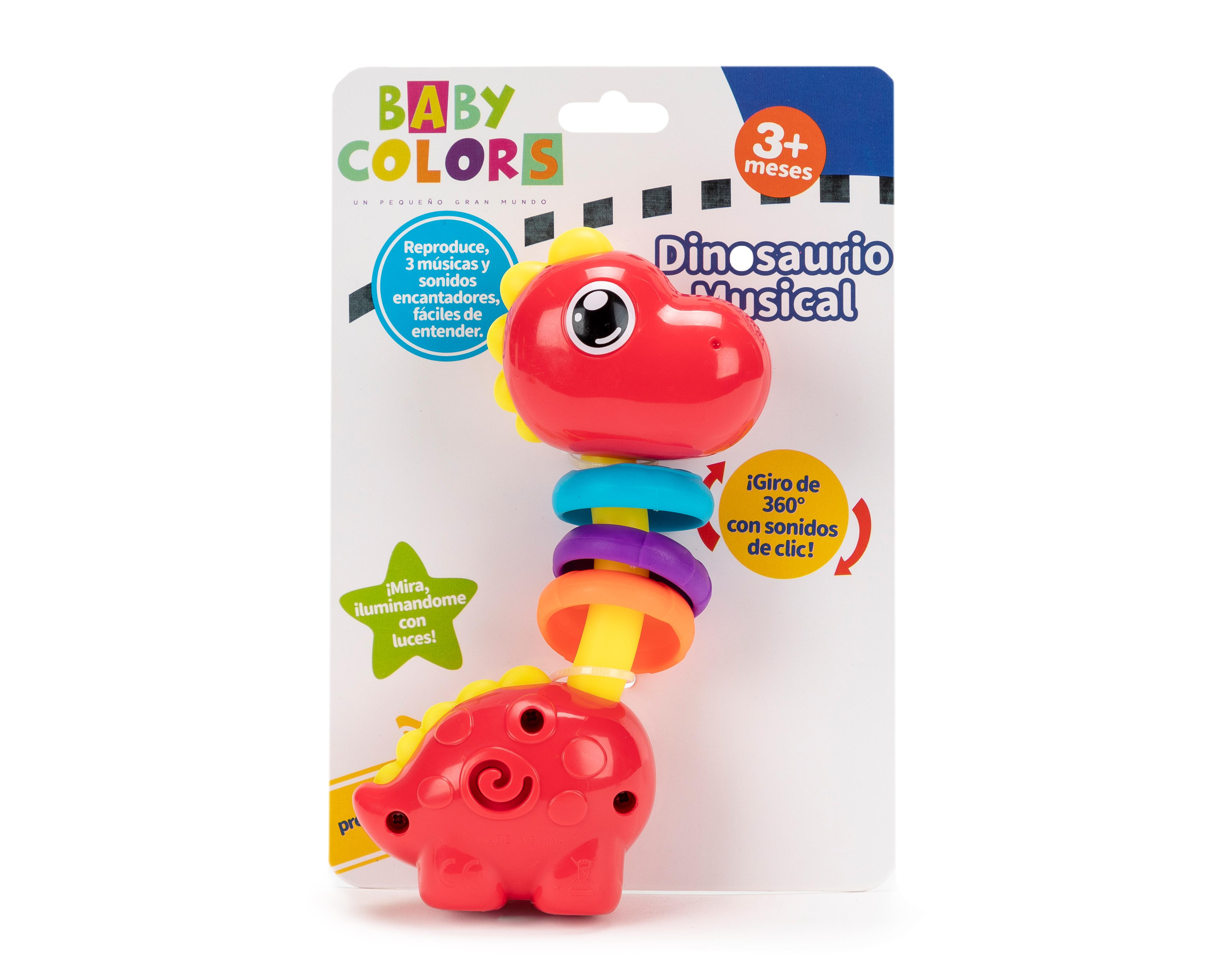 Foto 2 pulgar | Sonaja de Plástico para Bebé Baby Colors