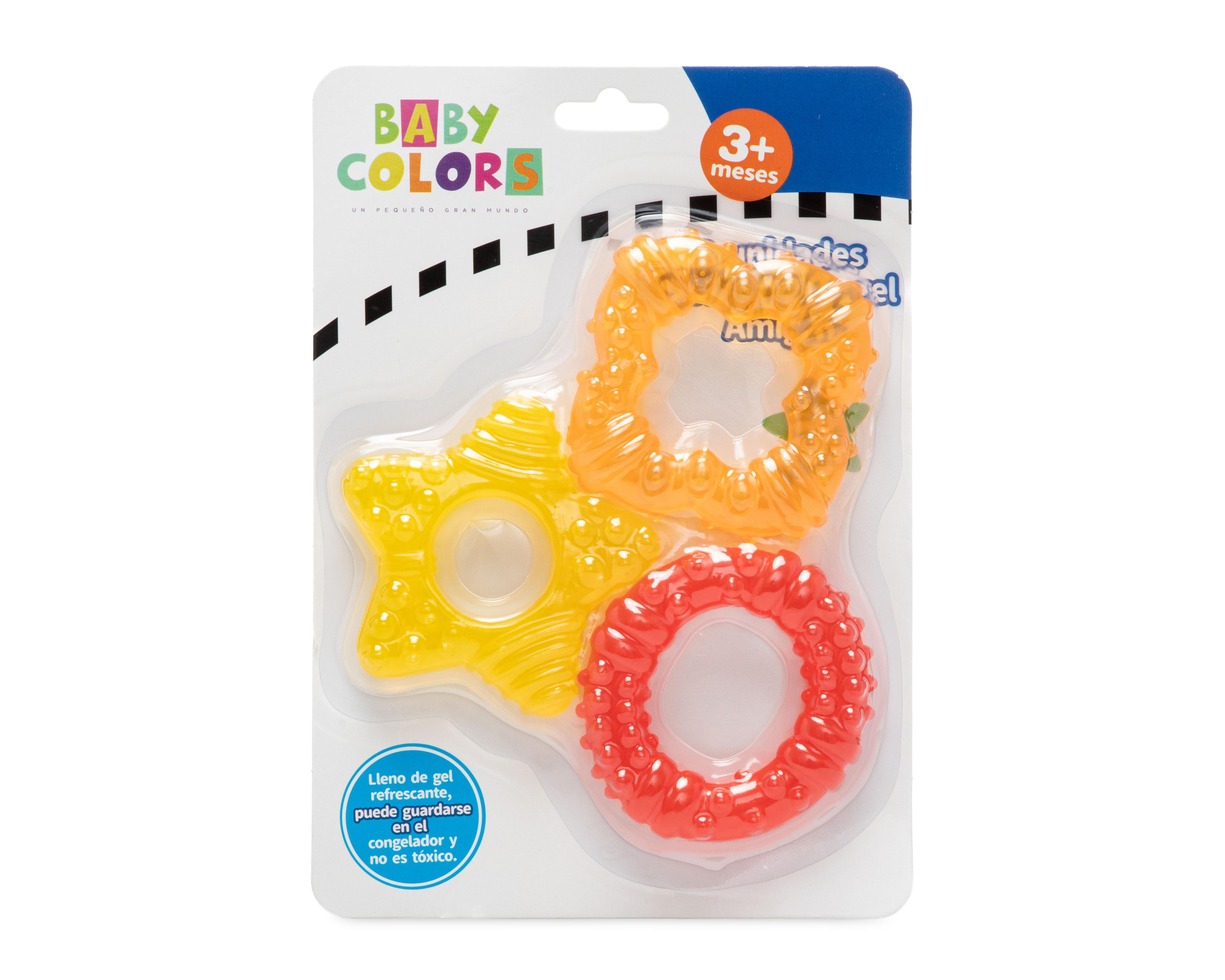 Foto 2 pulgar | Mordedera Baby Colors 3 Piezas