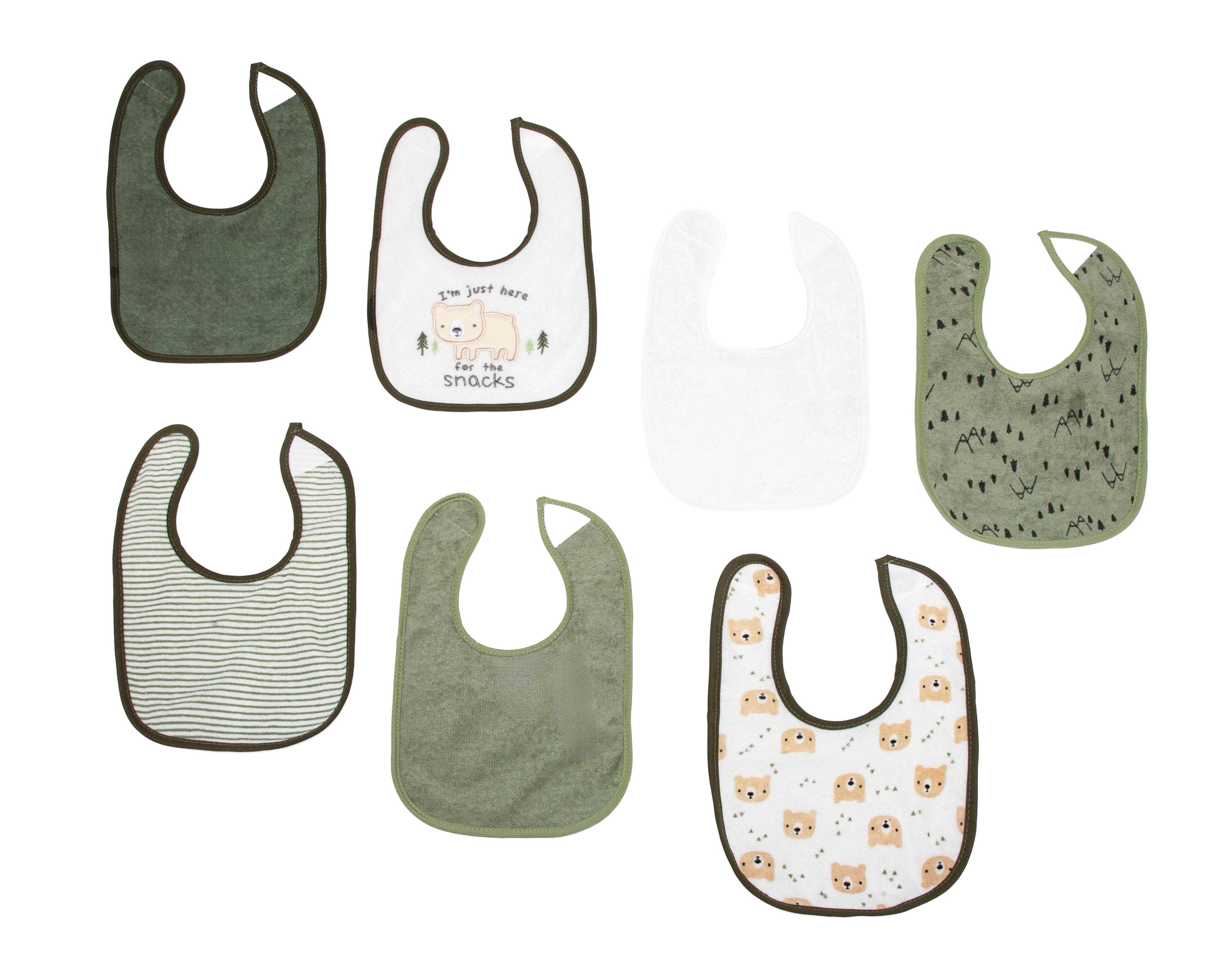 Babero para Bebé Niño Baby Colors 7 Piezas $229