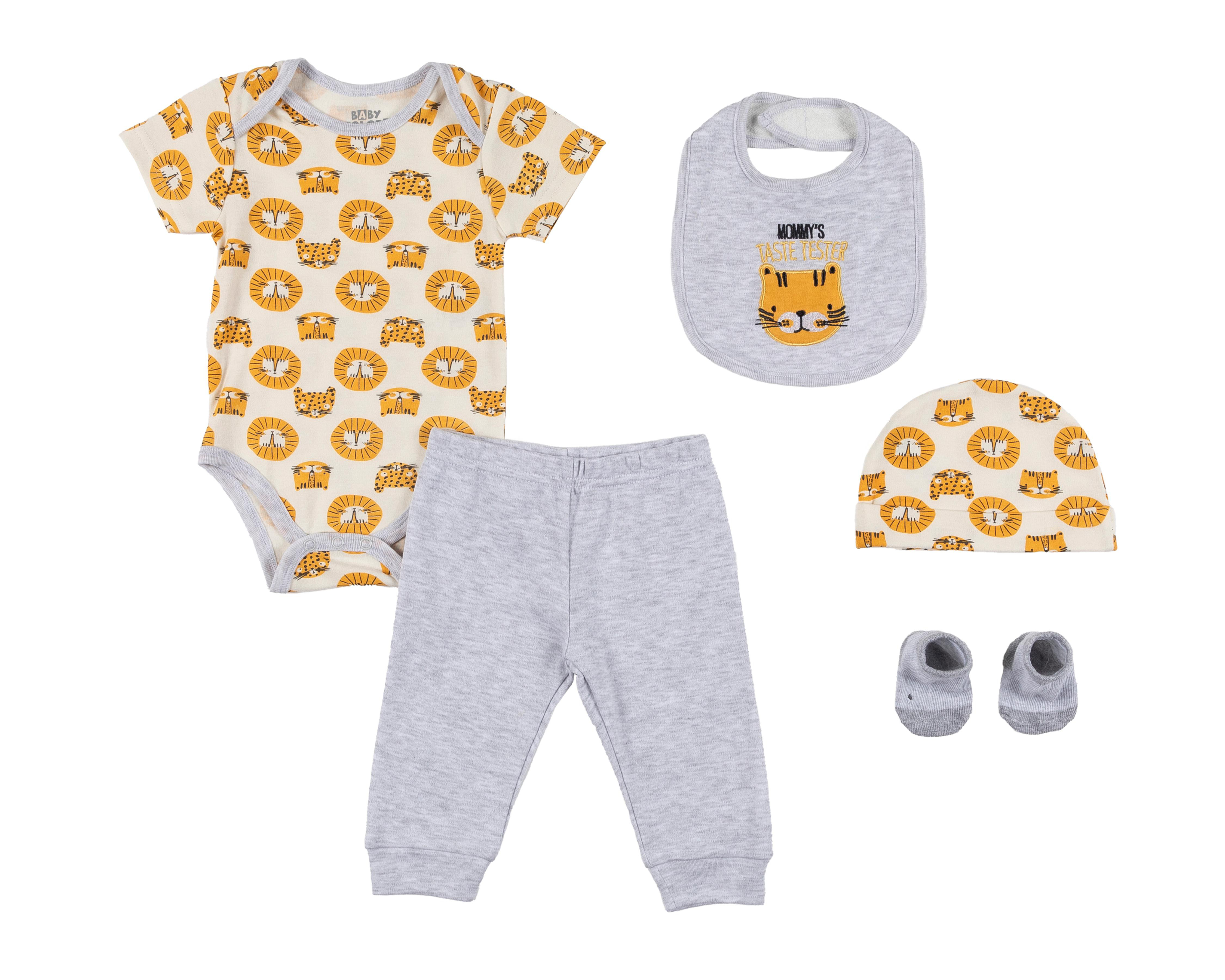 Conjunto para Bebé Niño Baby Colors 5 Piezas