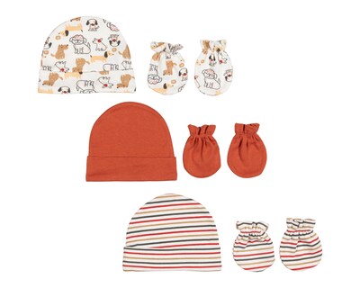 Foto 2 | Gorro para Bebé con Guantes Baby Colors 6 Piezas