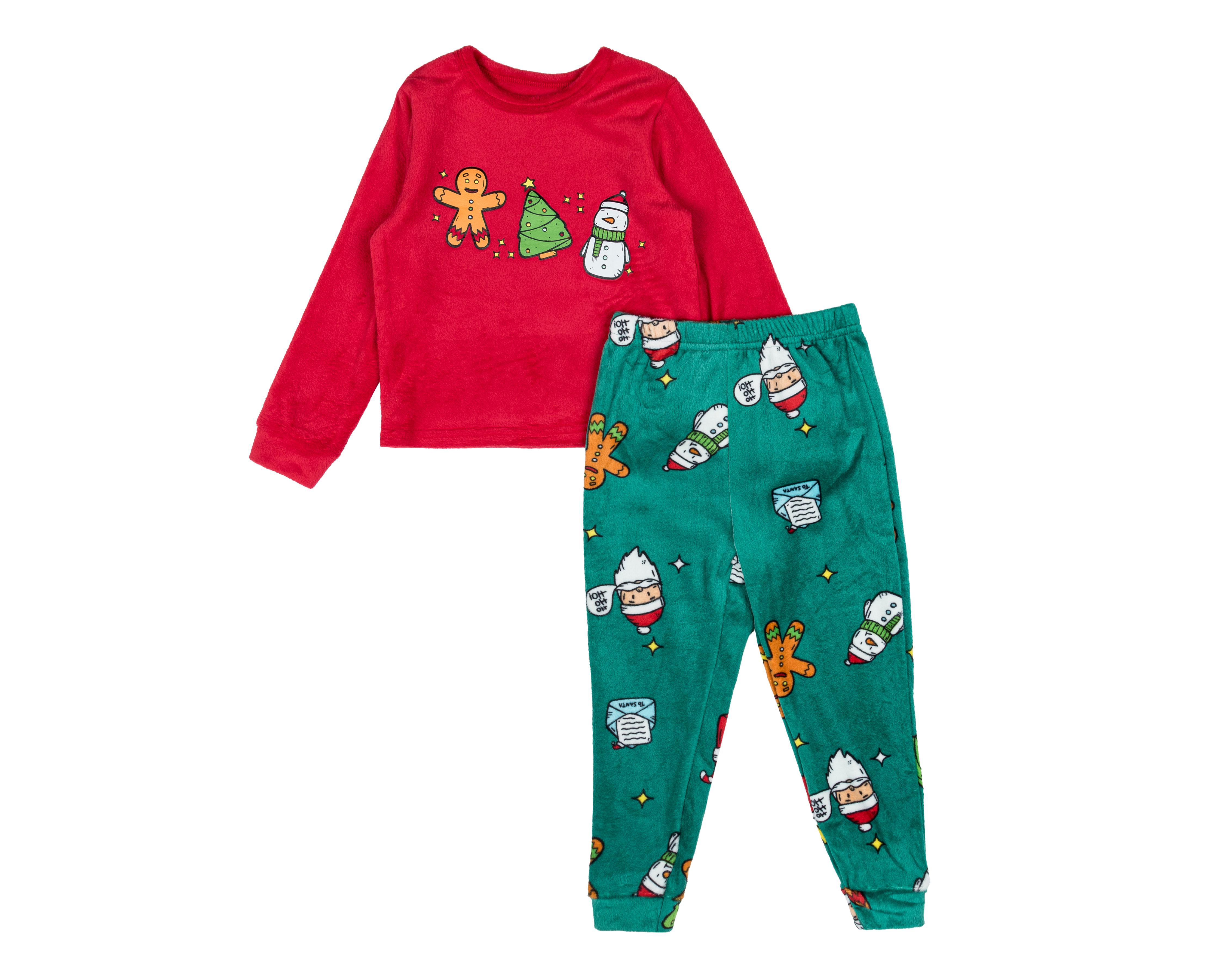 Pijama Baby Colors Print Navideño para Bebé Niño $219
