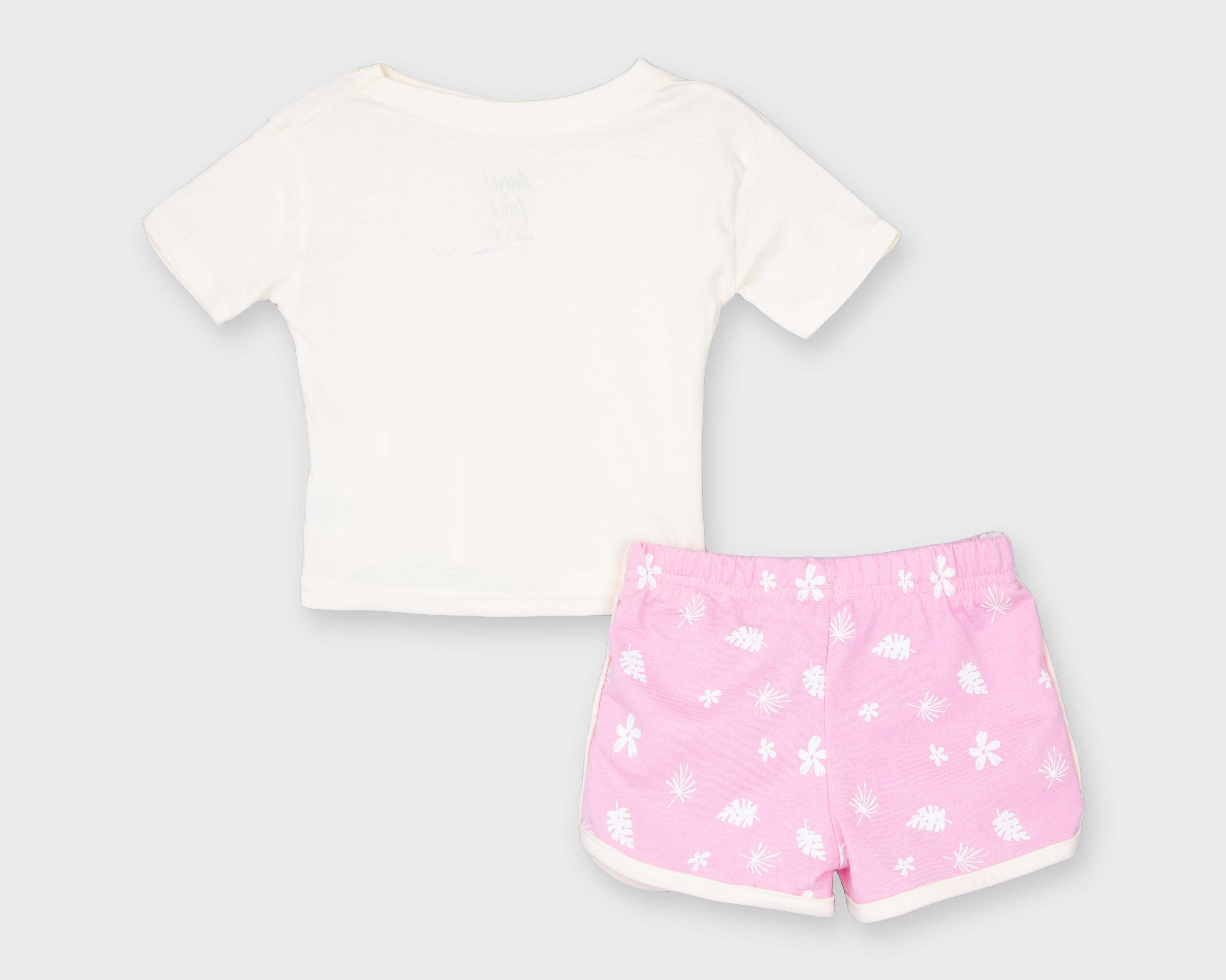 Foto 2 | Conjunto de Bebé Baby Colors Rosa 2 Piezas