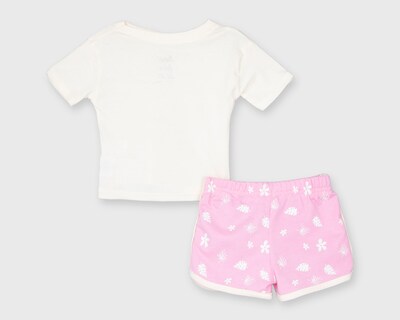 Foto 2 | Conjunto de Bebé Baby Colors Rosa 2 Piezas