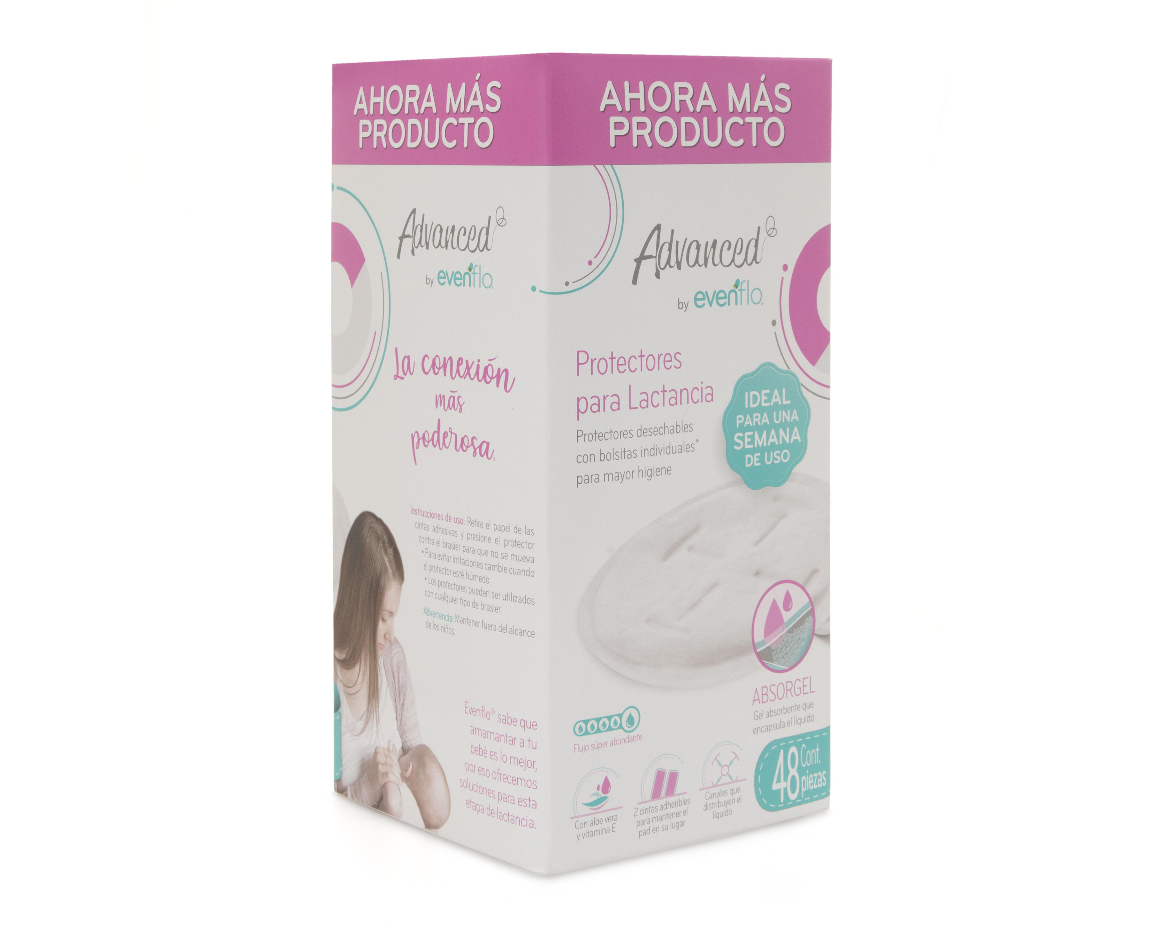Foto 2 | Protectores Desechables para Lactancia Evenflo 48 Piezas